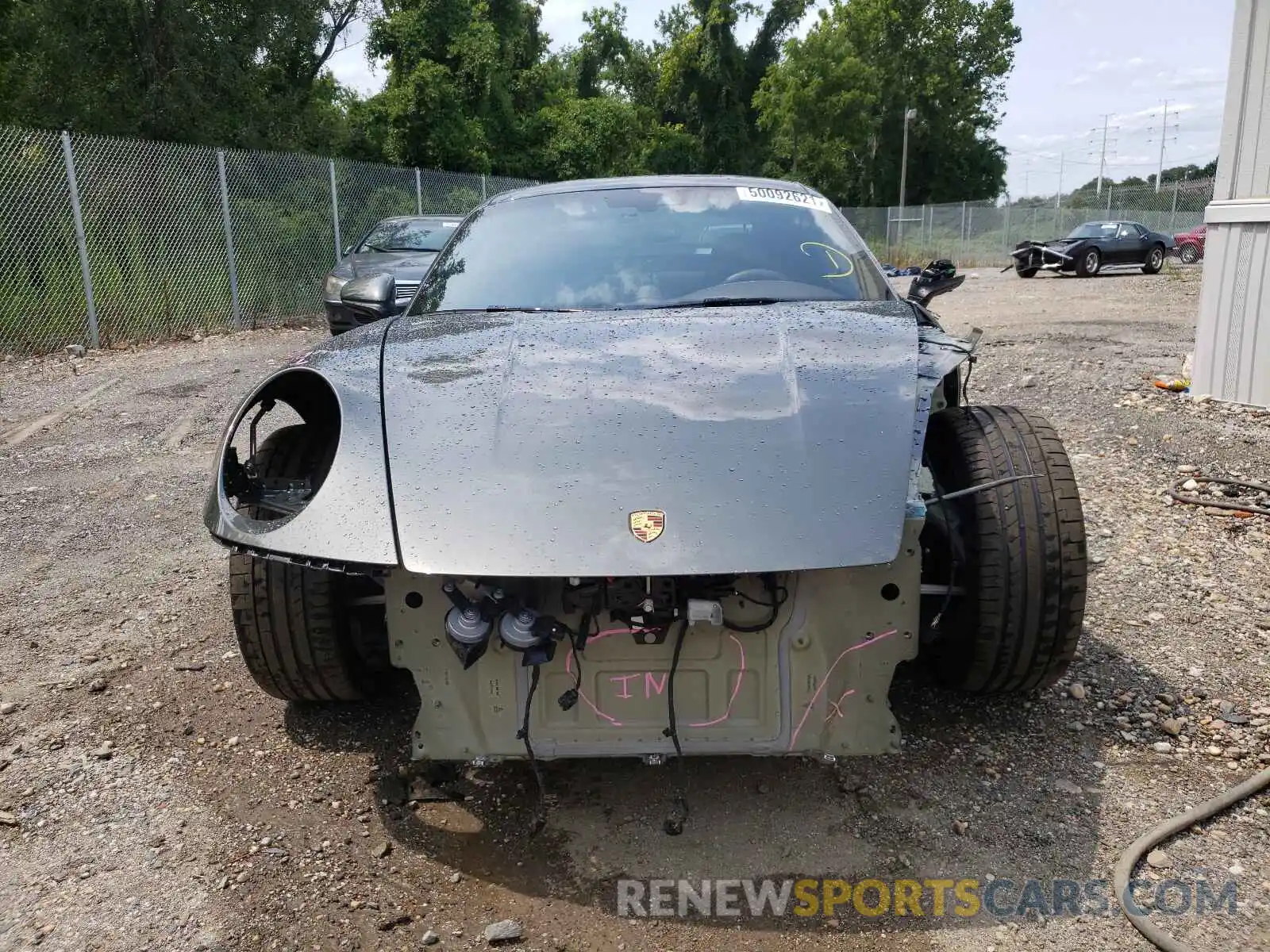 9 Photograph of a damaged car WP0AA2A95MS206127 PORSCHE 911 2021