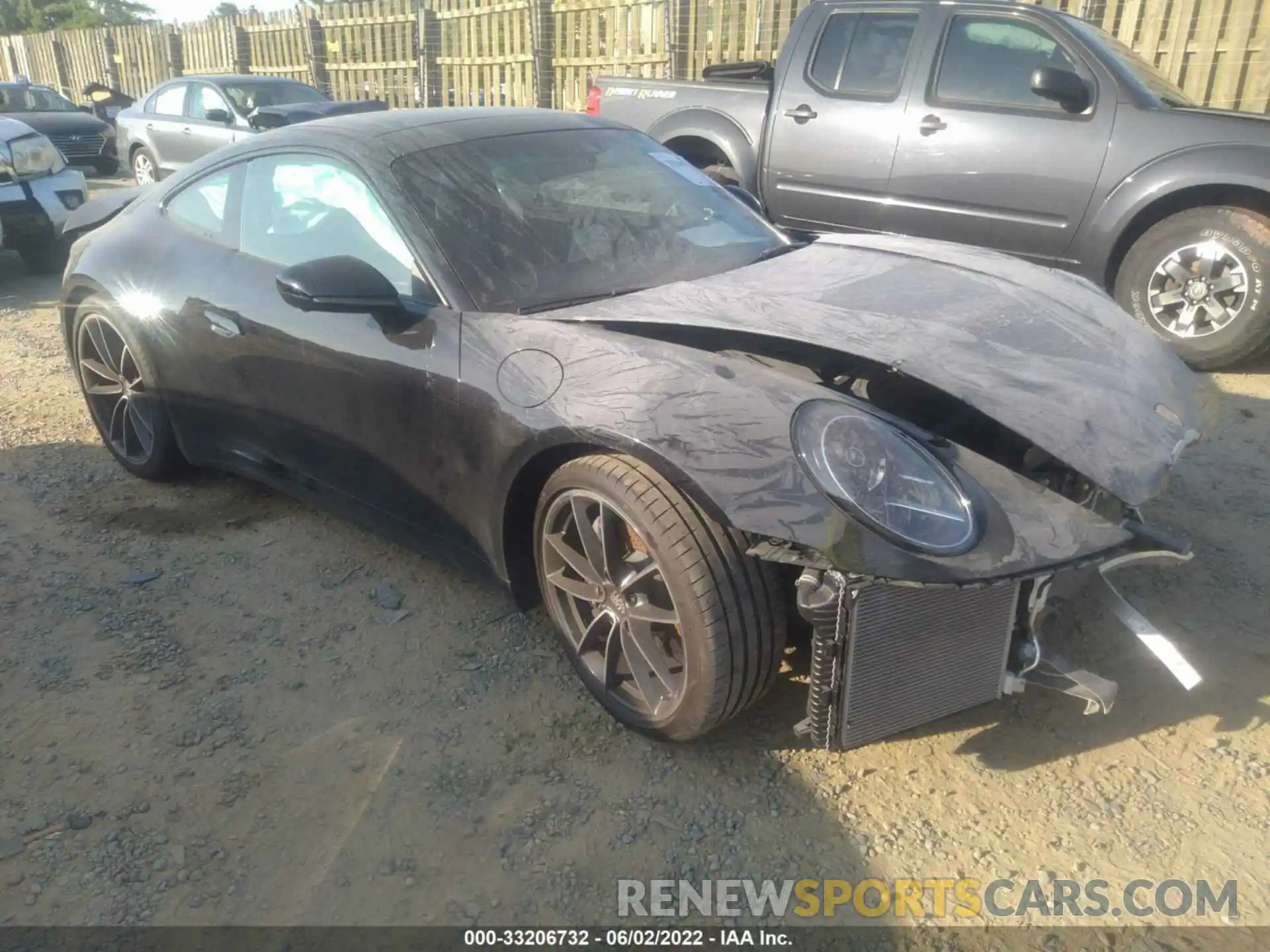 1 Photograph of a damaged car WP0AA2A9XMS205829 PORSCHE 911 2021