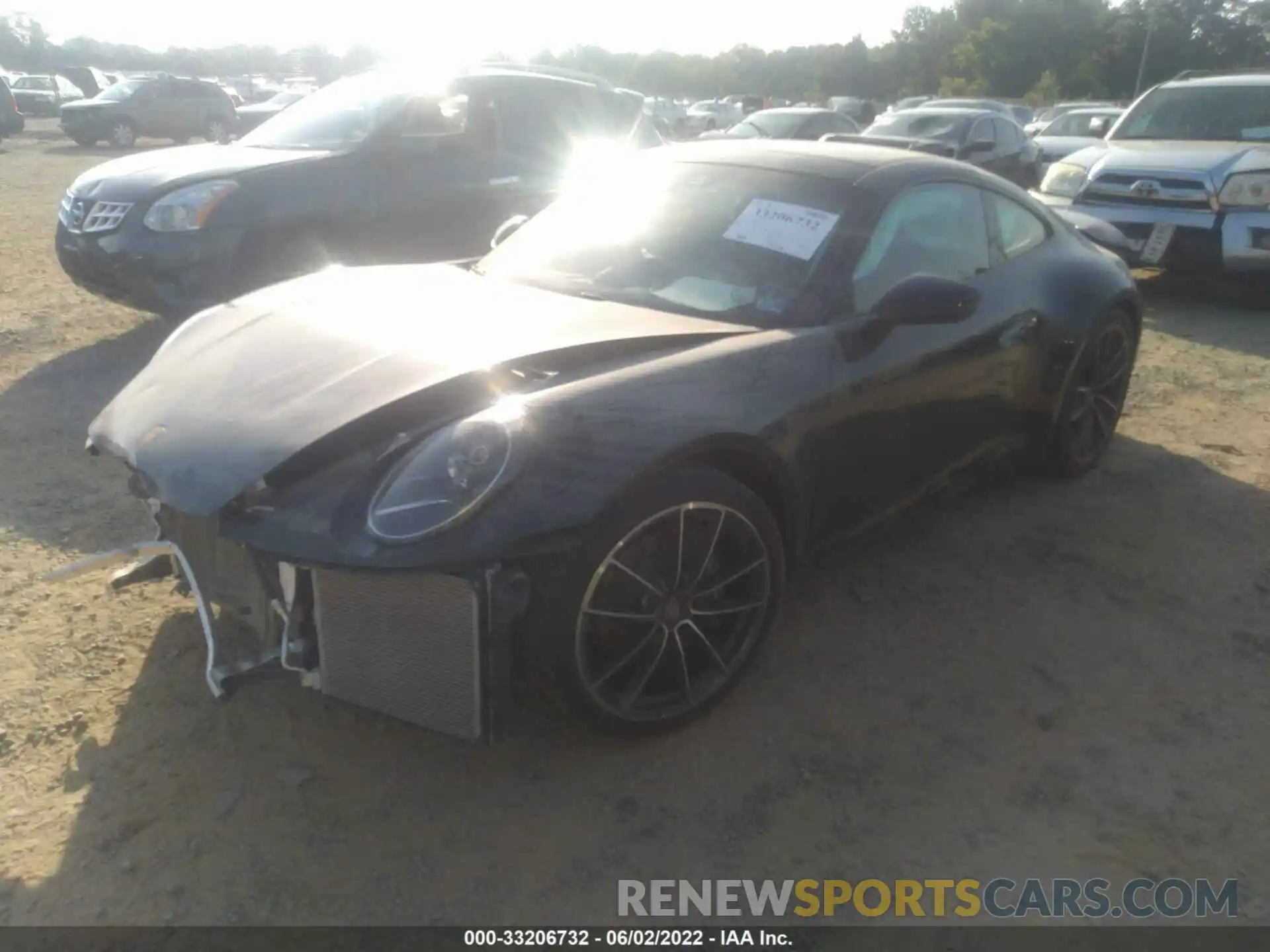 2 Photograph of a damaged car WP0AA2A9XMS205829 PORSCHE 911 2021