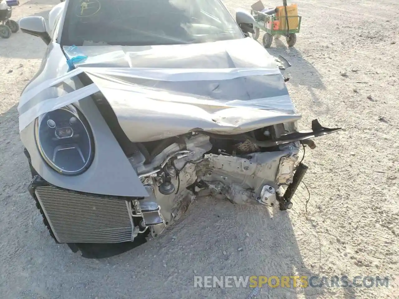 9 Photograph of a damaged car WP0AB2A92MS221584 PORSCHE 911 2021