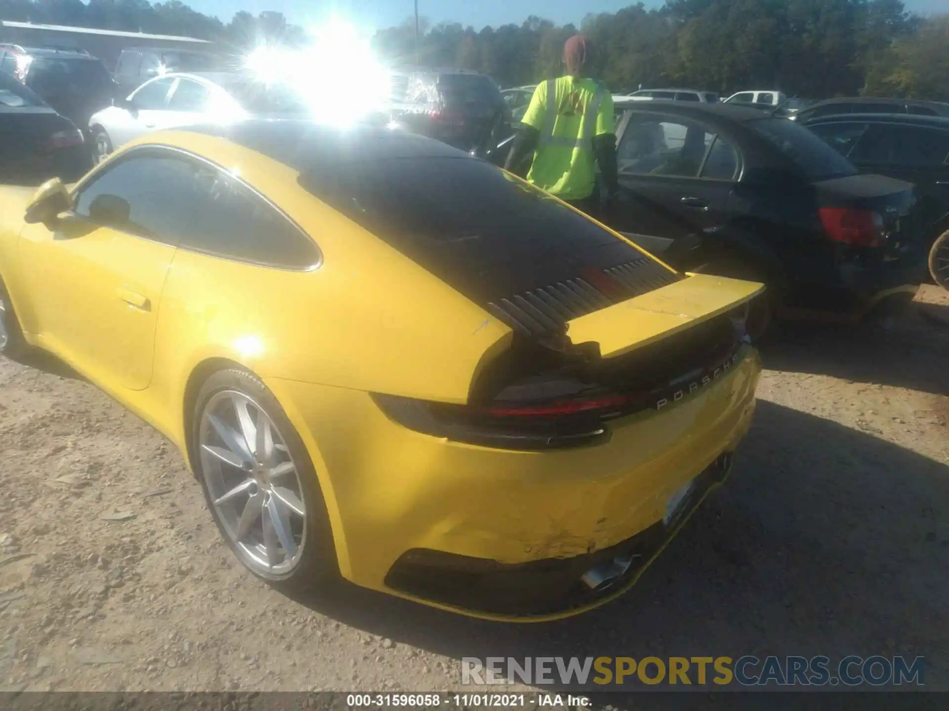 6 Photograph of a damaged car WP0AB2A94MS222980 PORSCHE 911 2021