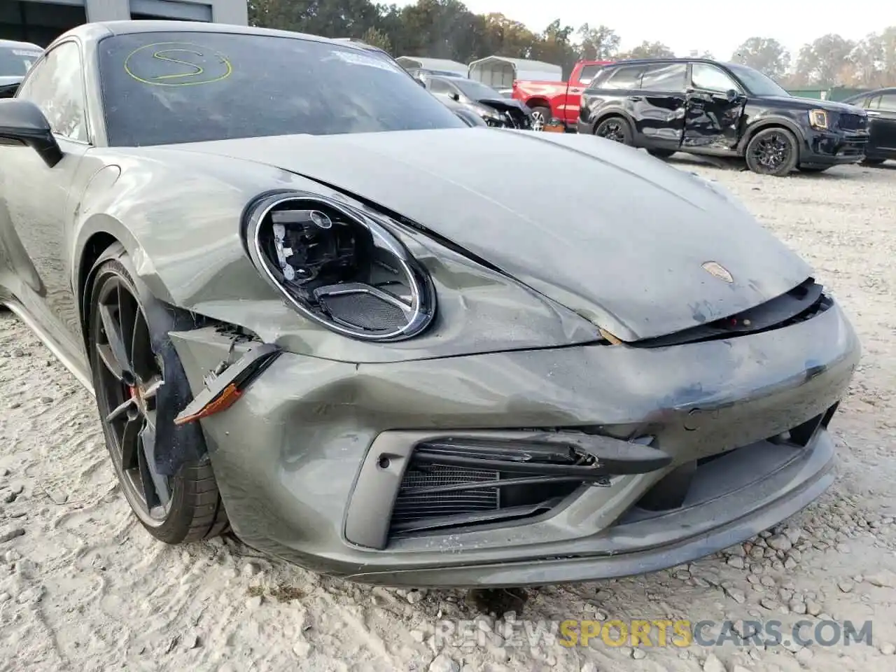 9 Photograph of a damaged car WP0AB2A95MS223250 PORSCHE 911 2021