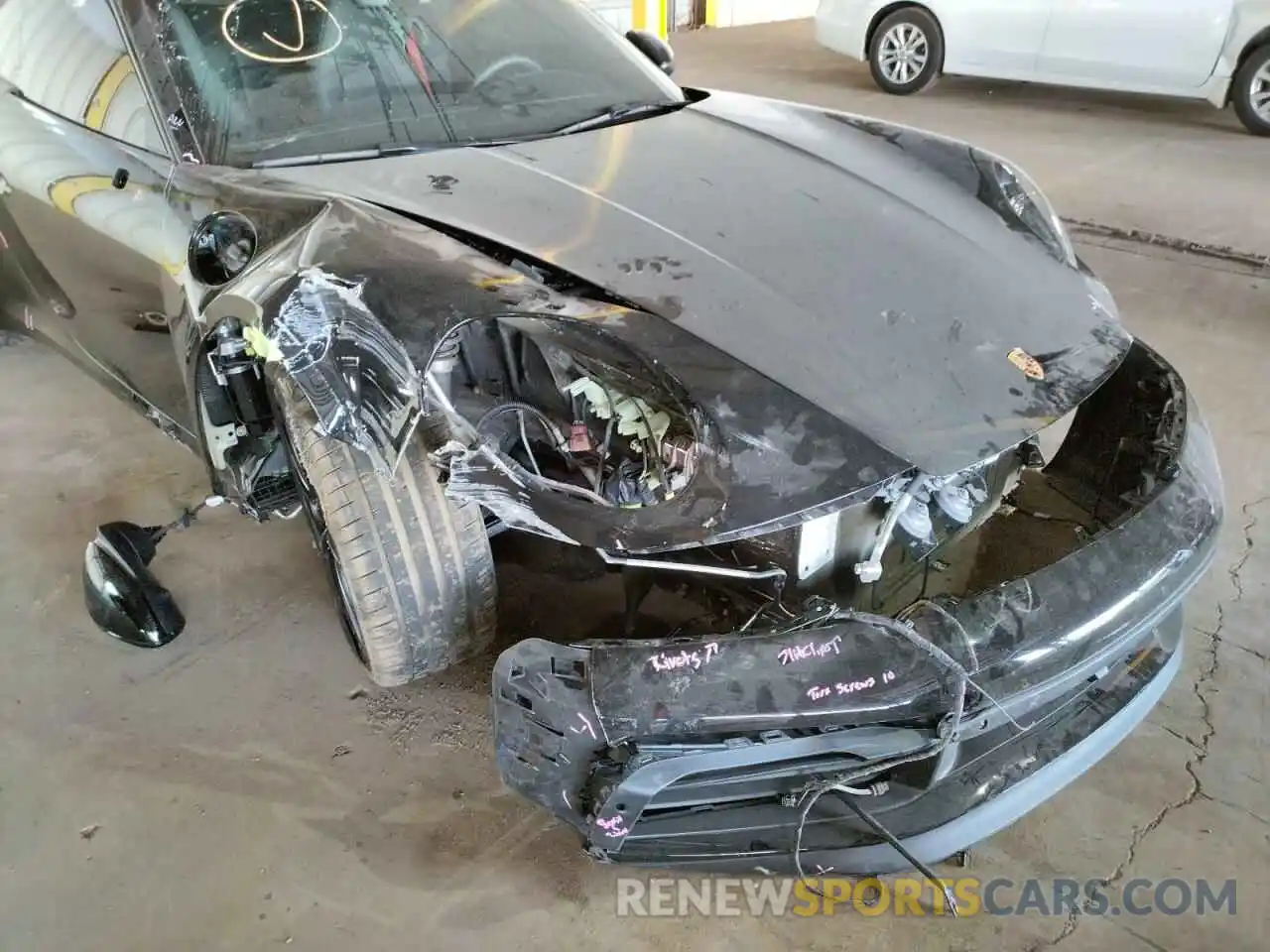 9 Photograph of a damaged car WP0AB2A96MS222446 PORSCHE 911 2021