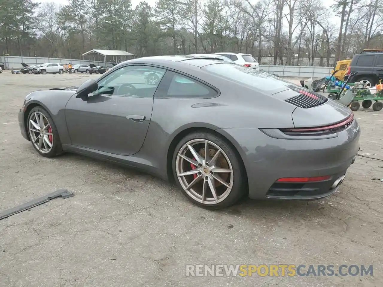 2 Photograph of a damaged car WP0AB2A98MS222903 PORSCHE 911 2021