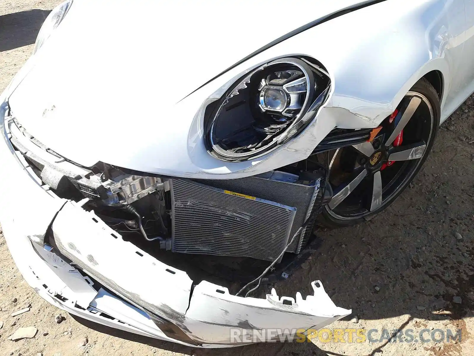 9 Photograph of a damaged car WP0AB2AP1MS221110 PORSCHE 911 2021