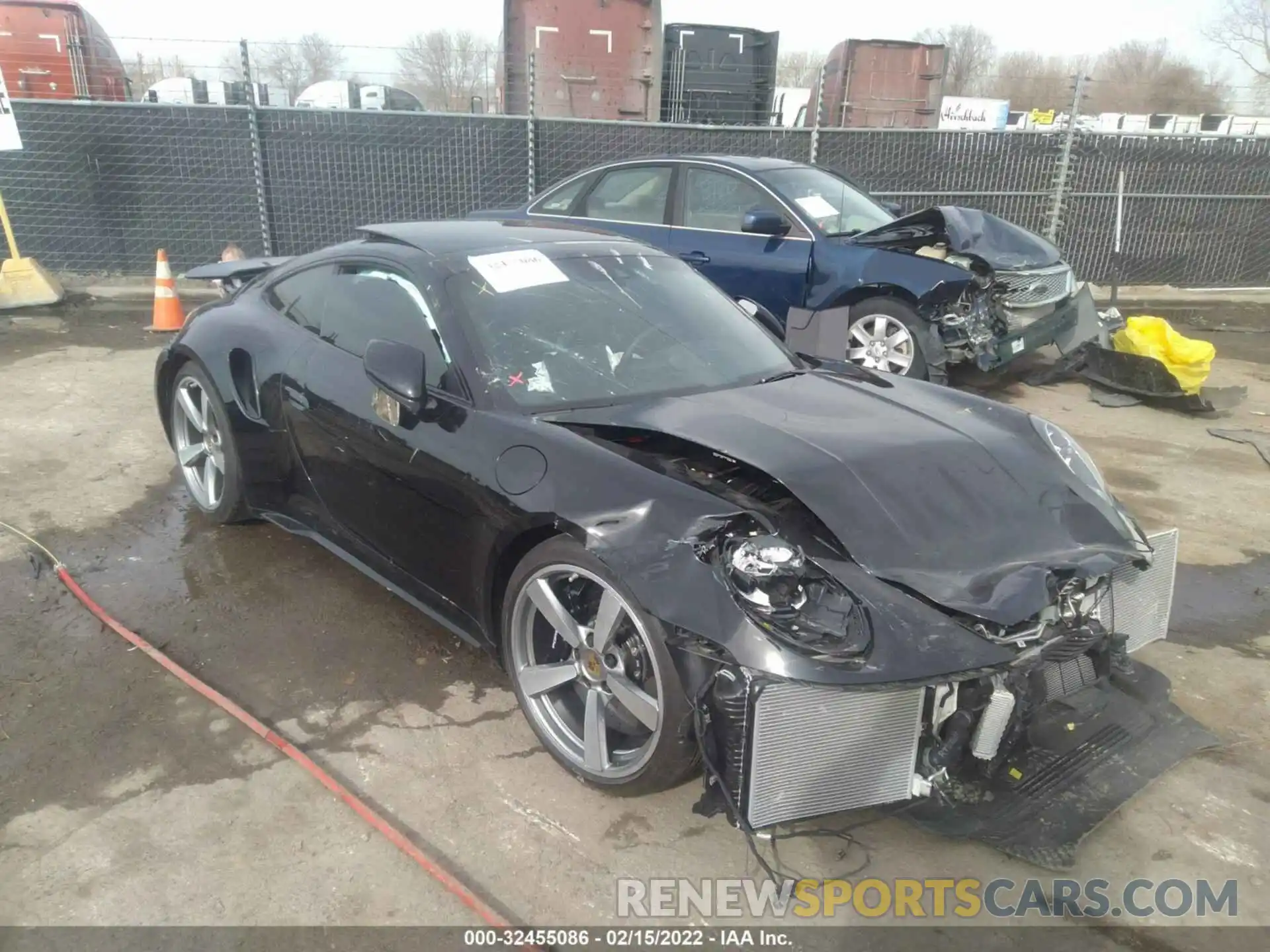 1 Photograph of a damaged car WP0AD2A92MS258452 PORSCHE 911 2021