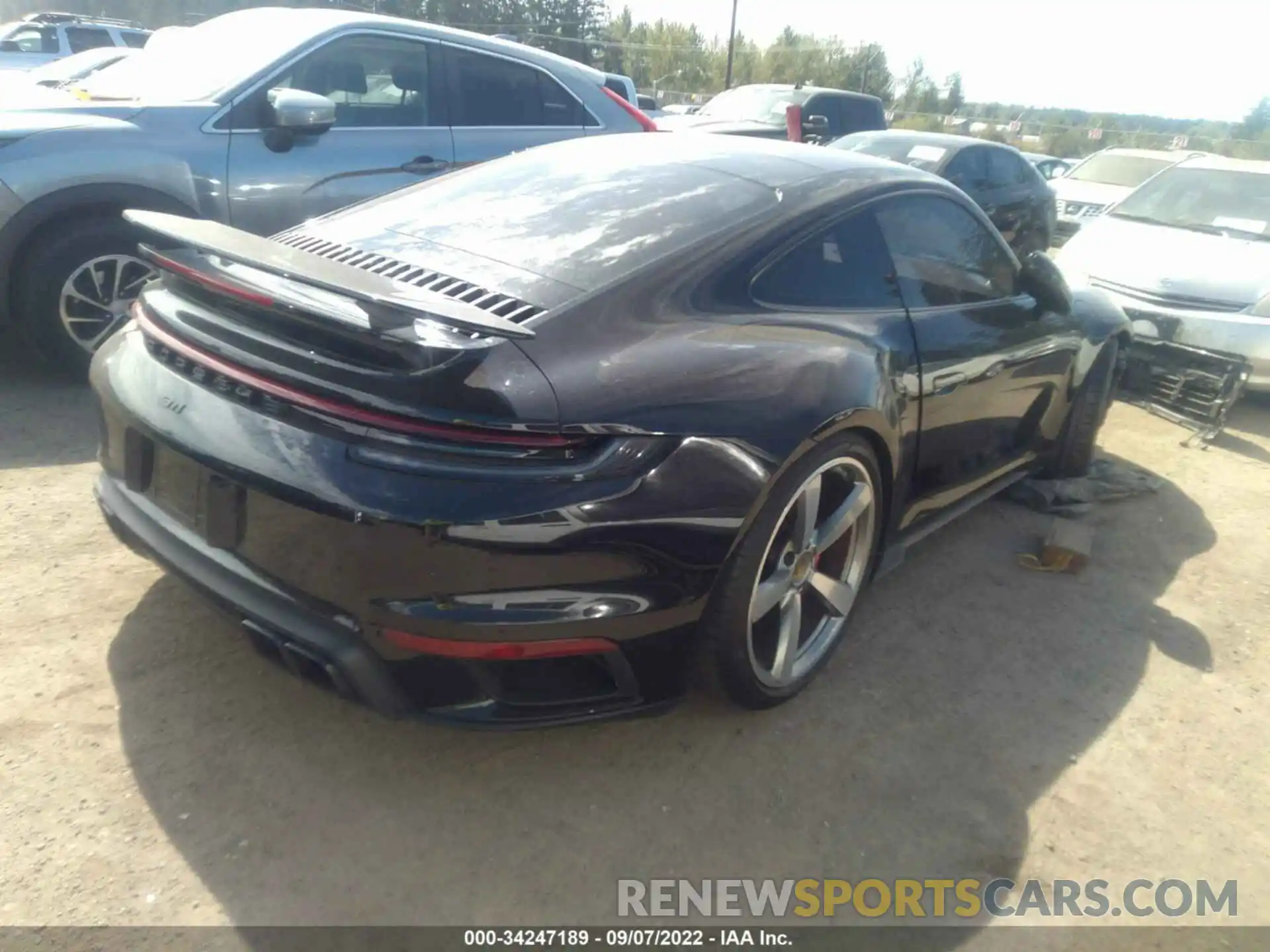 4 Photograph of a damaged car WP0AD2A95MS258560 PORSCHE 911 2021