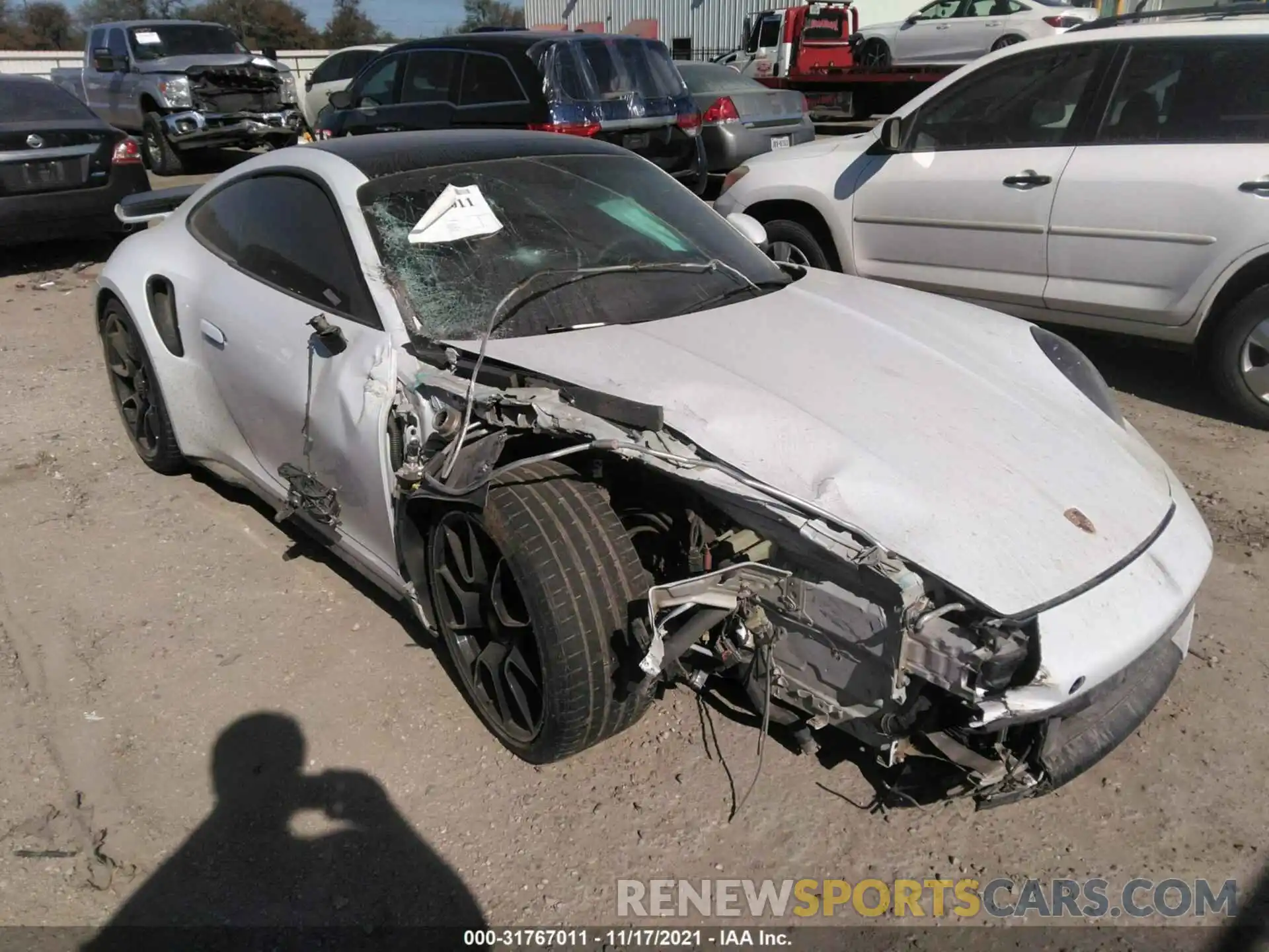 1 Photograph of a damaged car WP0AD2A99MS257766 PORSCHE 911 2021