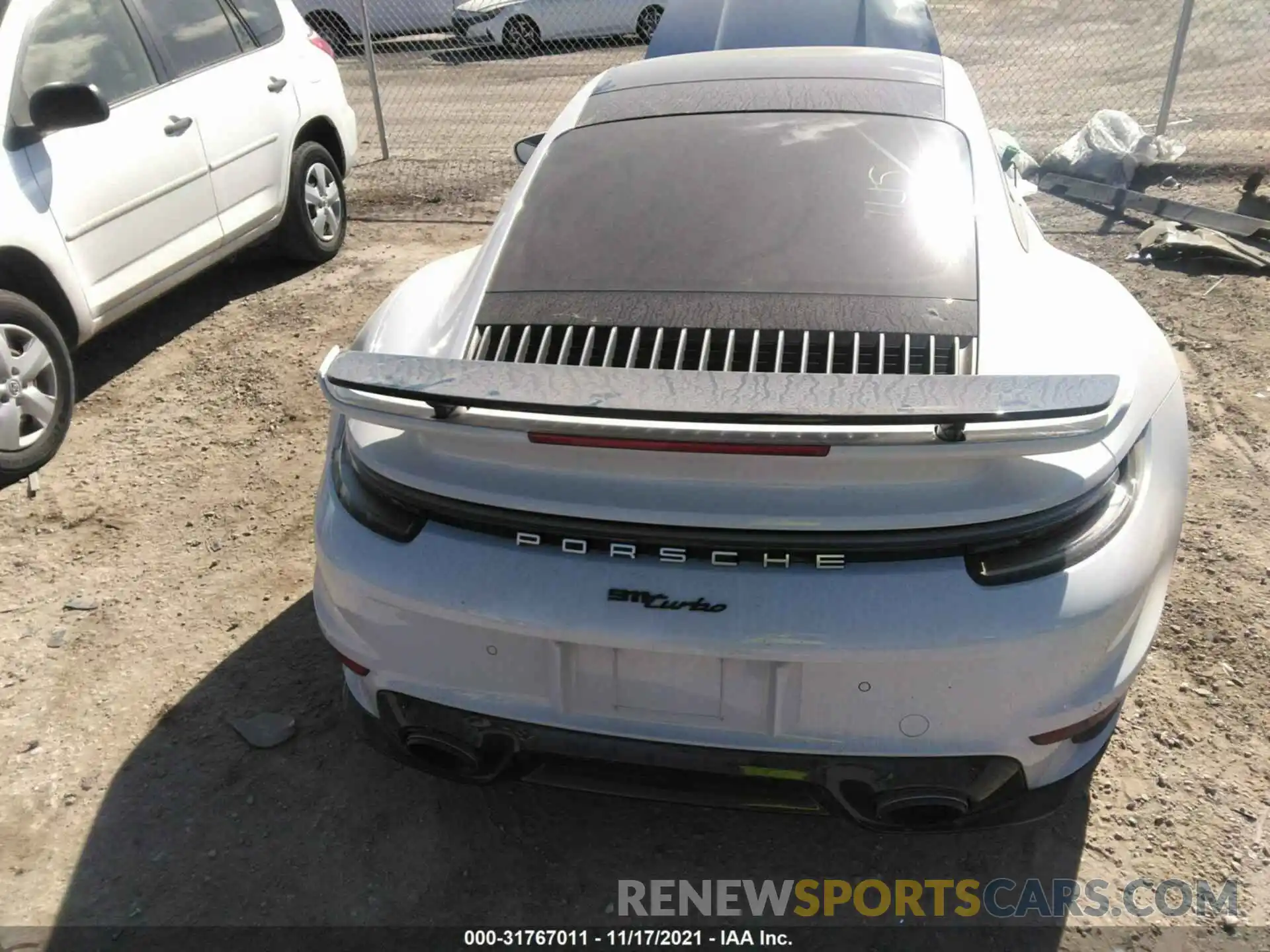 10 Photograph of a damaged car WP0AD2A99MS257766 PORSCHE 911 2021