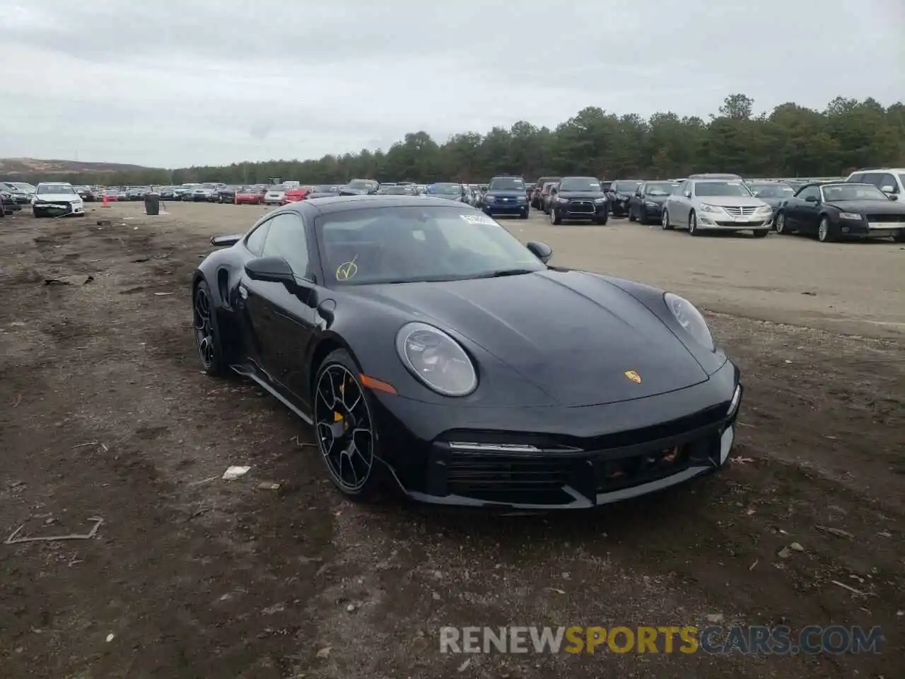 1 Photograph of a damaged car WP0AD2A99MS258738 PORSCHE 911 2021