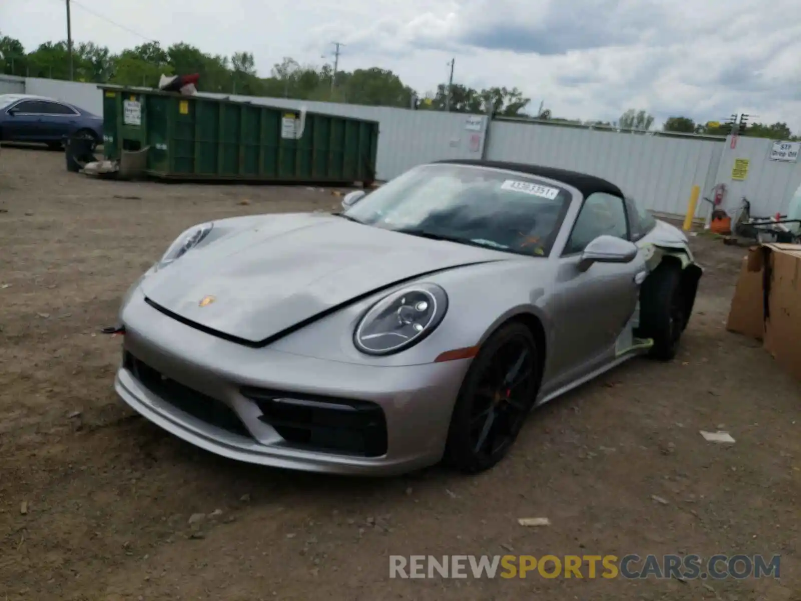 2 Photograph of a damaged car WP0BB2A95MS235287 PORSCHE 911 2021