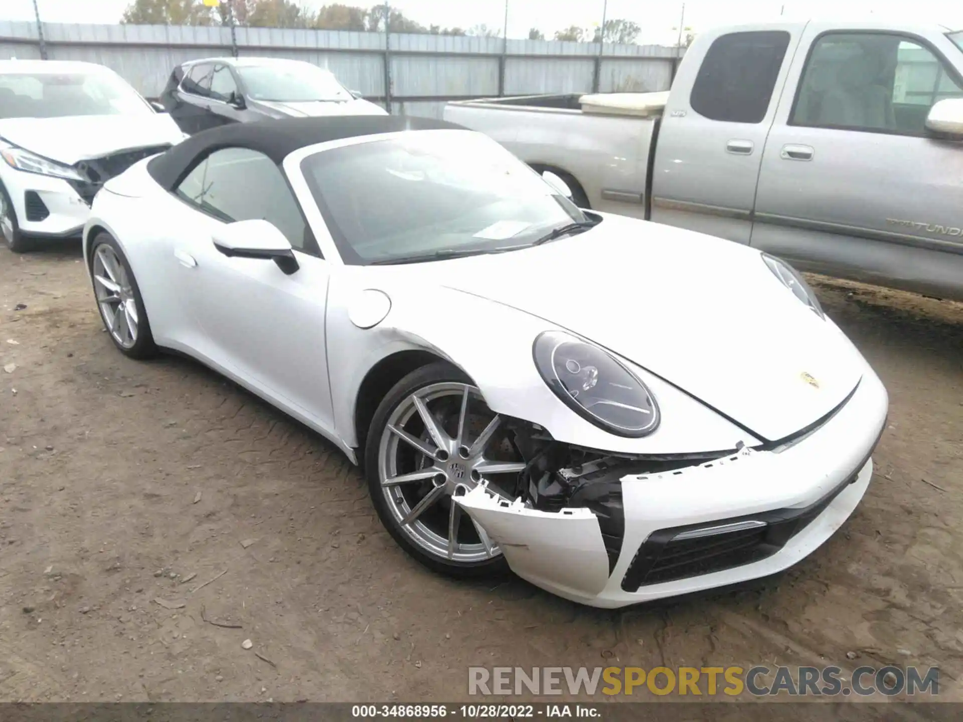 1 Photograph of a damaged car WP0CA2A92MS239661 PORSCHE 911 2021