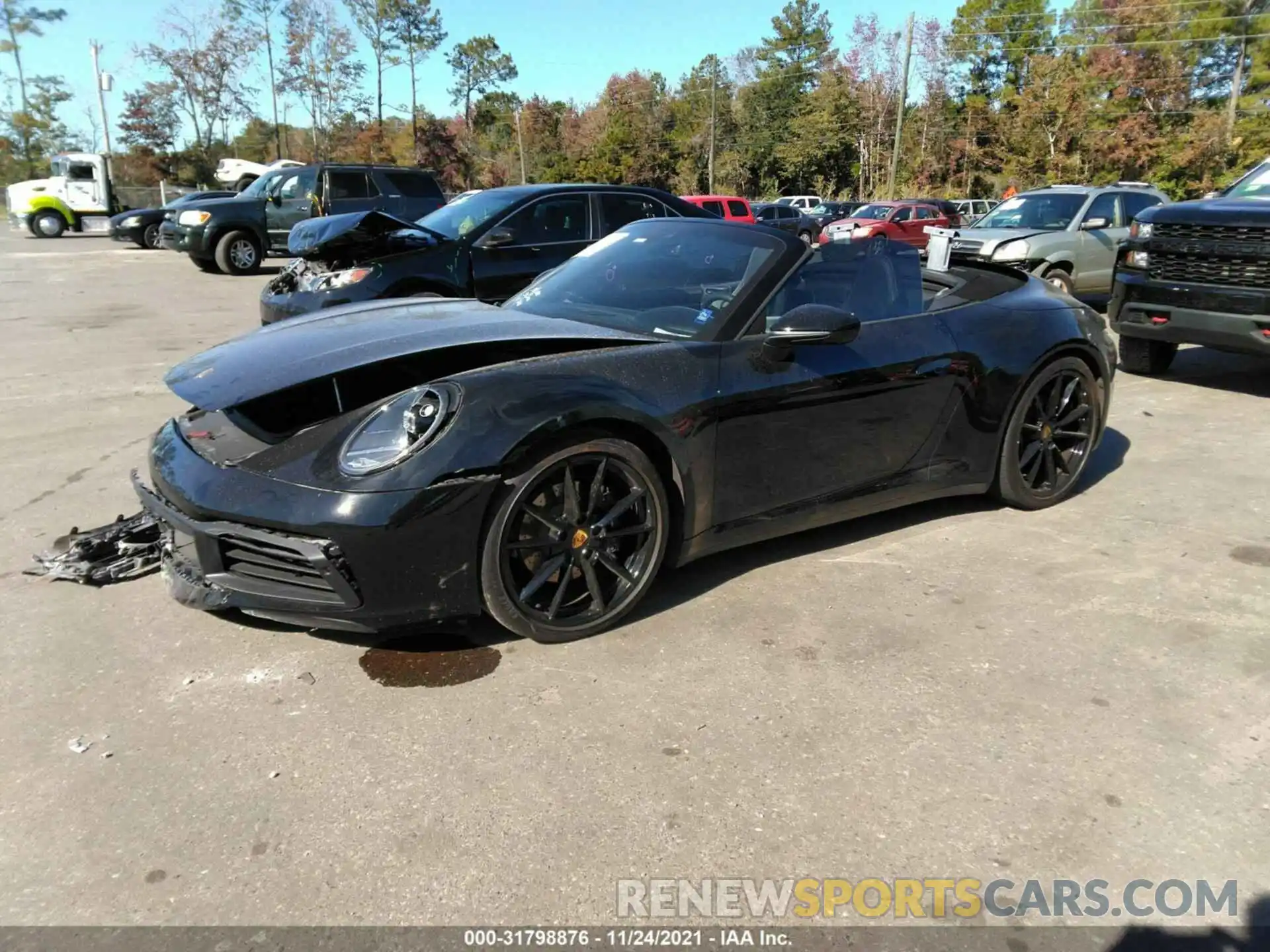 2 Photograph of a damaged car WP0CA2A97MS239185 PORSCHE 911 2021