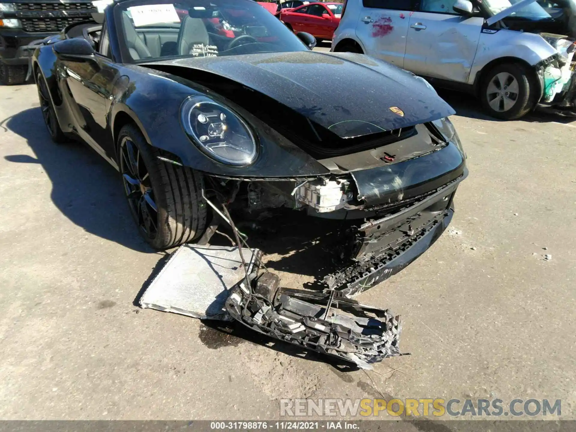 6 Photograph of a damaged car WP0CA2A97MS239185 PORSCHE 911 2021