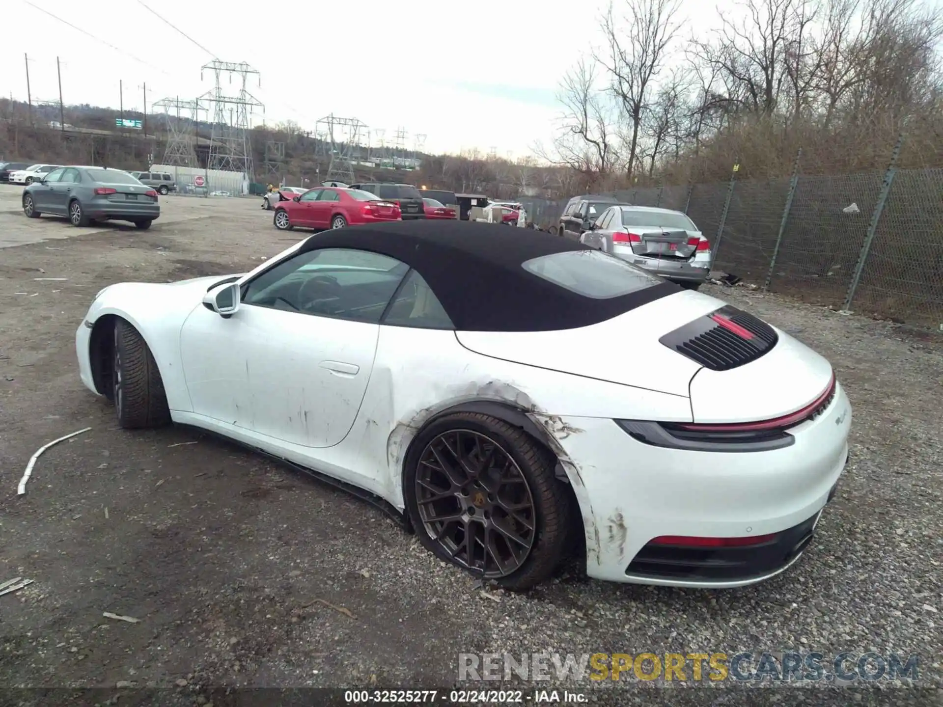 3 Фотография поврежденного автомобиля WP0CA2A9XMS239262 PORSCHE 911 2021