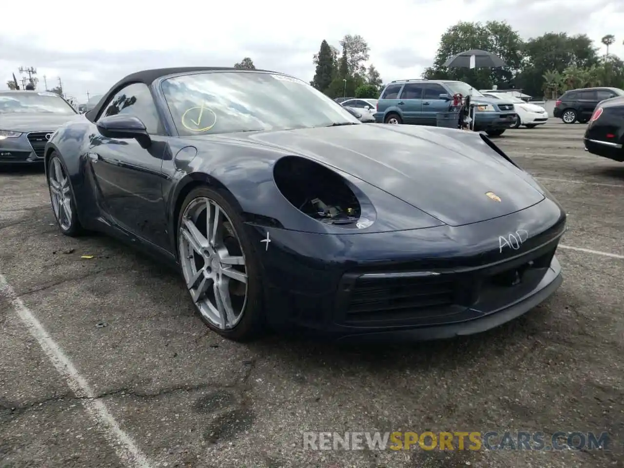 1 Photograph of a damaged car WP0CB2A97MS248479 PORSCHE 911 2021