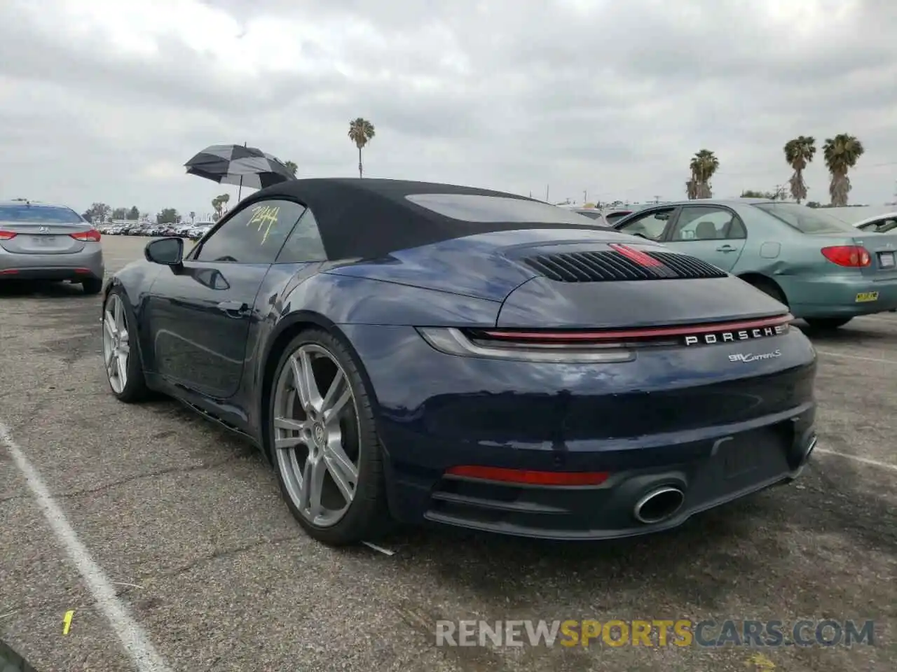 3 Photograph of a damaged car WP0CB2A97MS248479 PORSCHE 911 2021