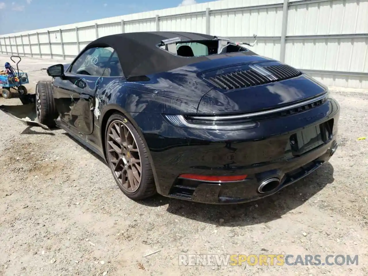 3 Photograph of a damaged car WP0CB2A97MS248773 PORSCHE 911 2021