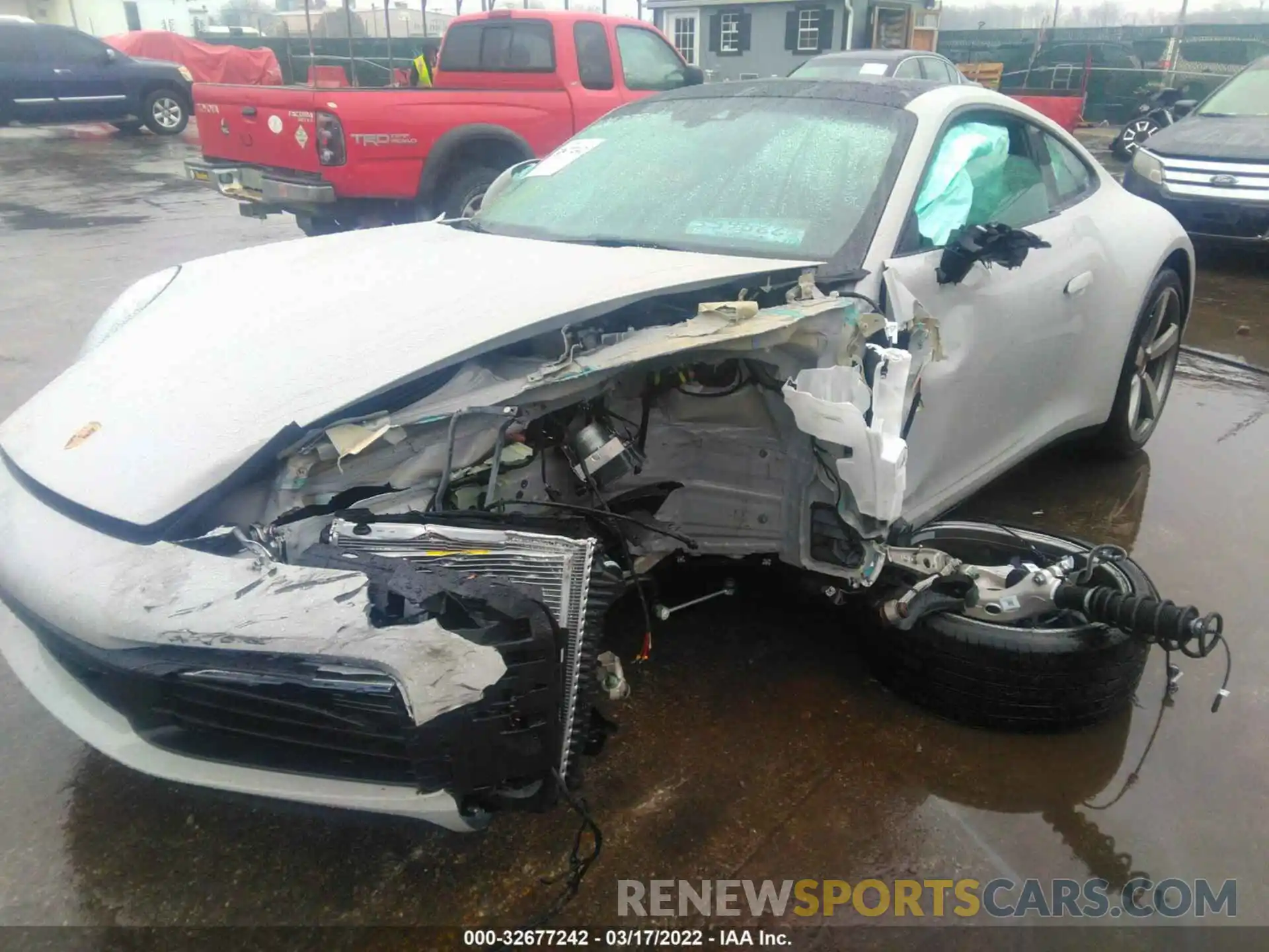 6 Photograph of a damaged car WP0AA2A97NS205319 PORSCHE 911 2022