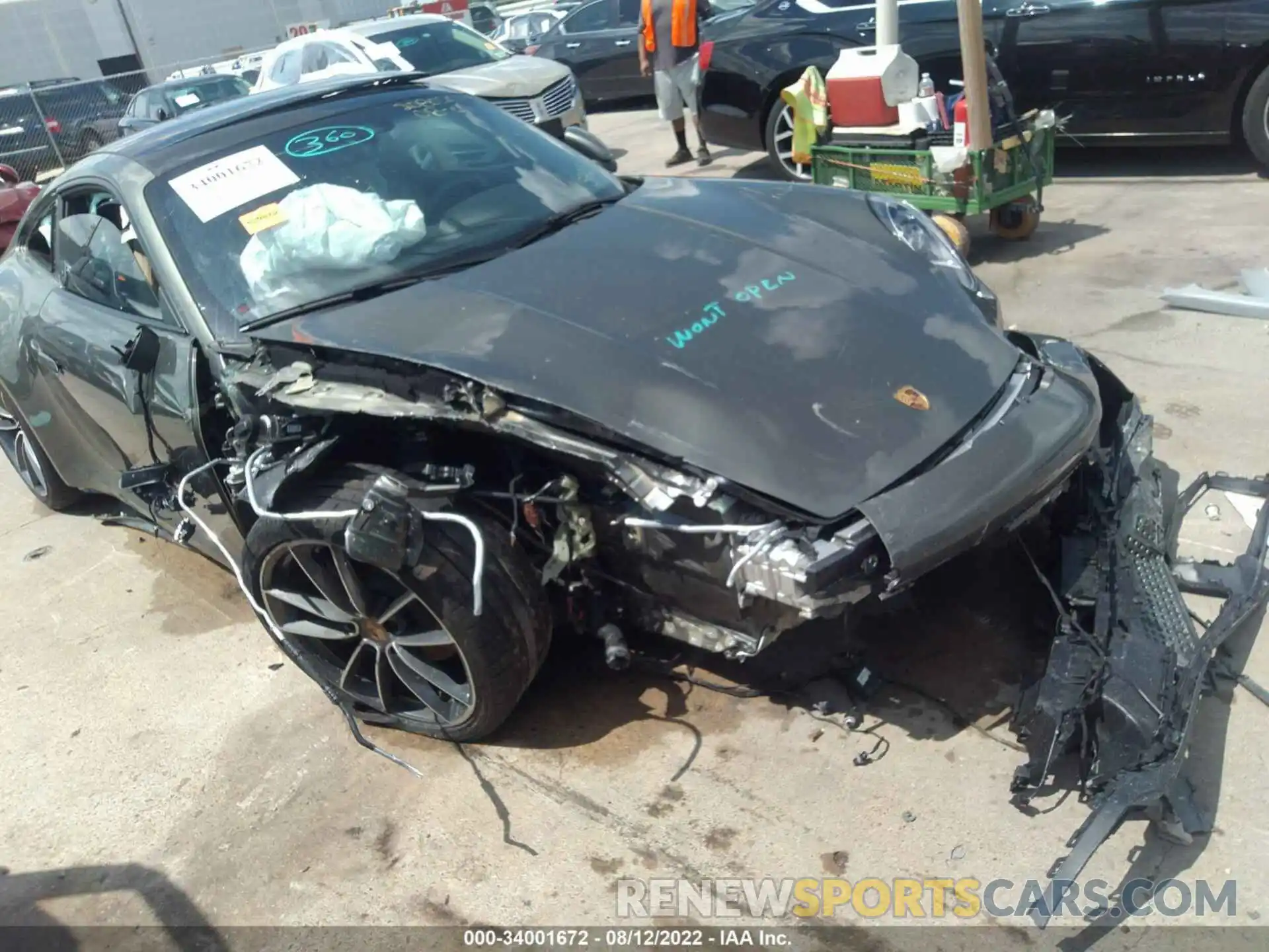 6 Photograph of a damaged car WP0AA2A99NS205421 PORSCHE 911 2022