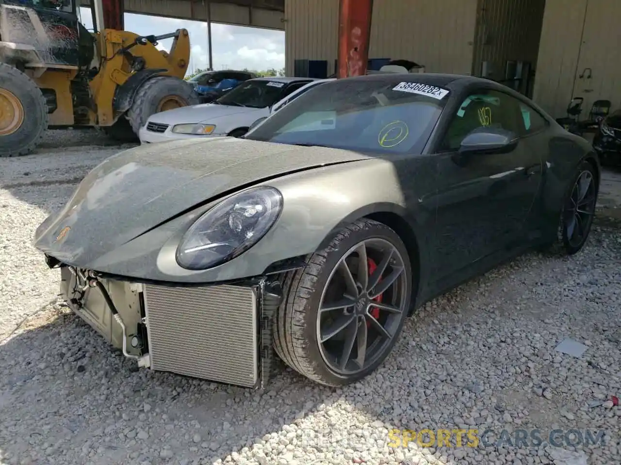 2 Photograph of a damaged car WP0AB2A93NS220297 PORSCHE 911 2022