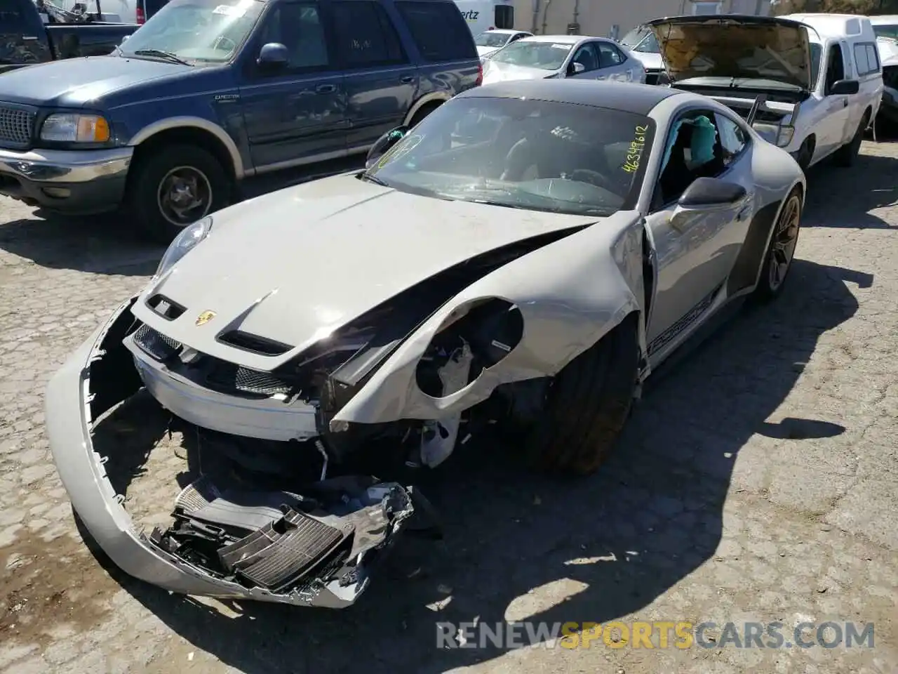 2 Photograph of a damaged car WP0AC2A96NS268230 PORSCHE 911 2022