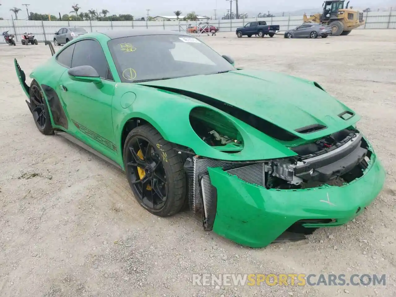 1 Photograph of a damaged car WP0AC2A98NS268844 PORSCHE 911 2022