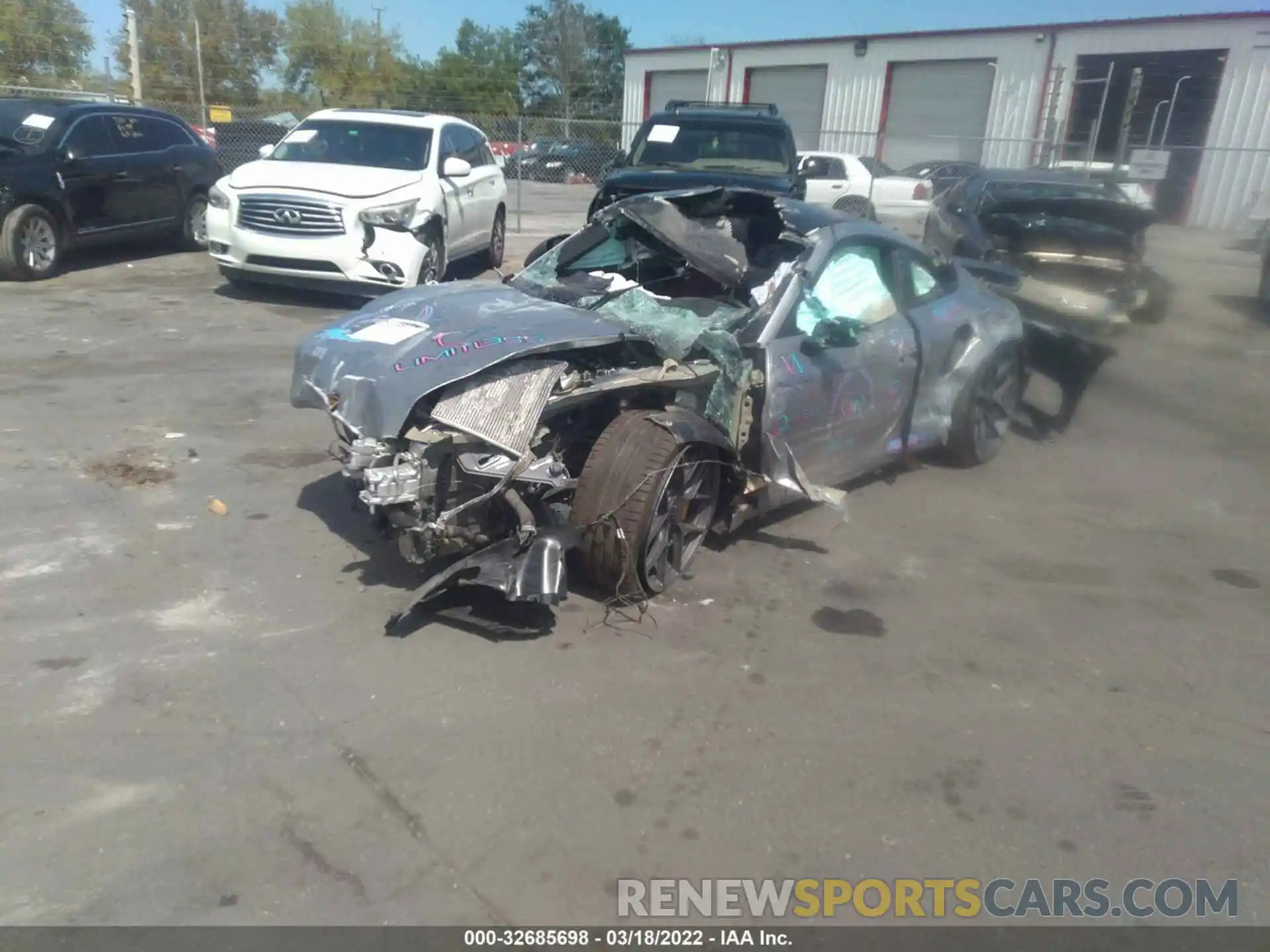 2 Photograph of a damaged car WP0AD2A90NS254417 PORSCHE 911 2022