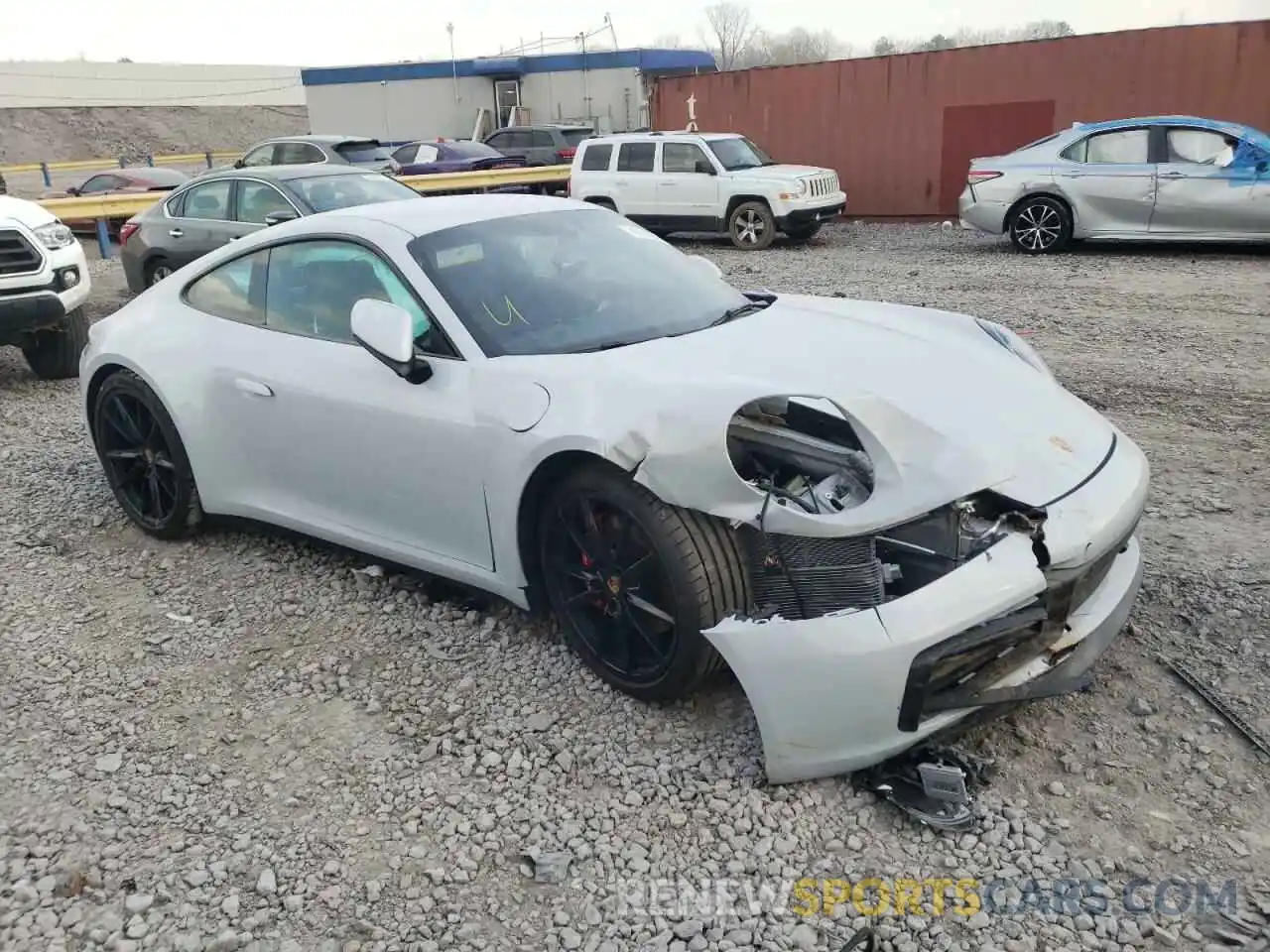 4 Photograph of a damaged car WP0AB2A97PS220788 PORSCHE 911 2023