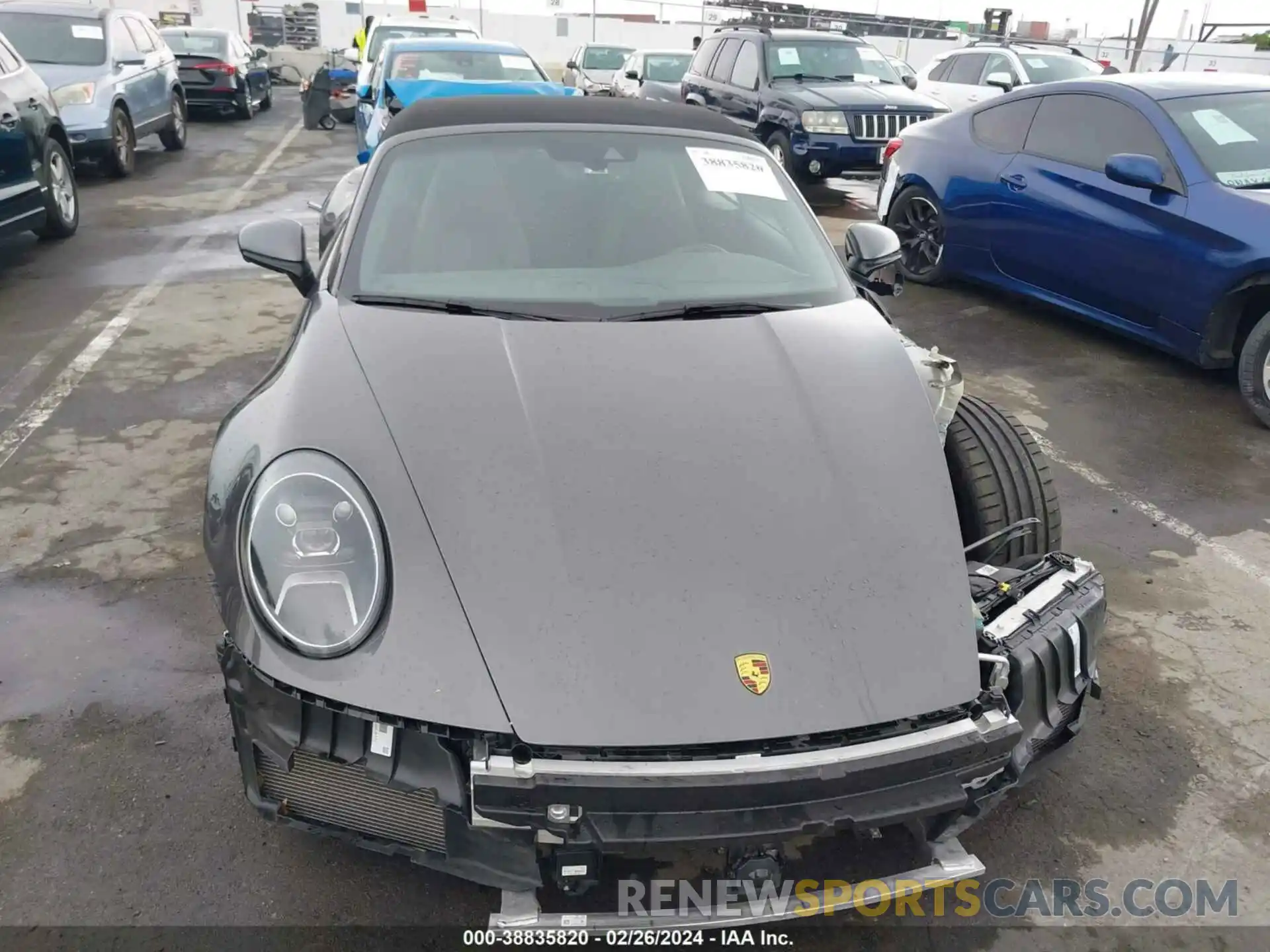 13 Photograph of a damaged car WP0CA2A98PS238292 PORSCHE 911 2023