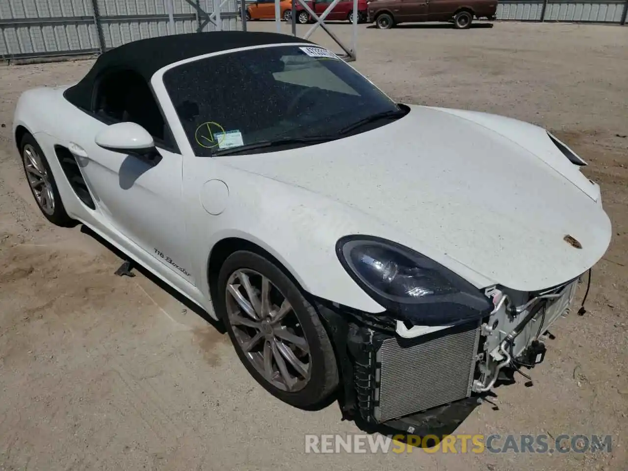 1 Photograph of a damaged car WP0CA2A80KS211264 PORSCHE BOXSTER 2019