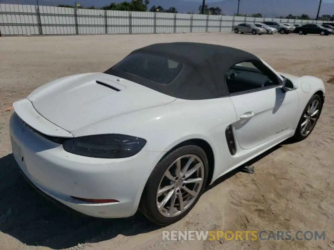 4 Photograph of a damaged car WP0CA2A80KS211264 PORSCHE BOXSTER 2019