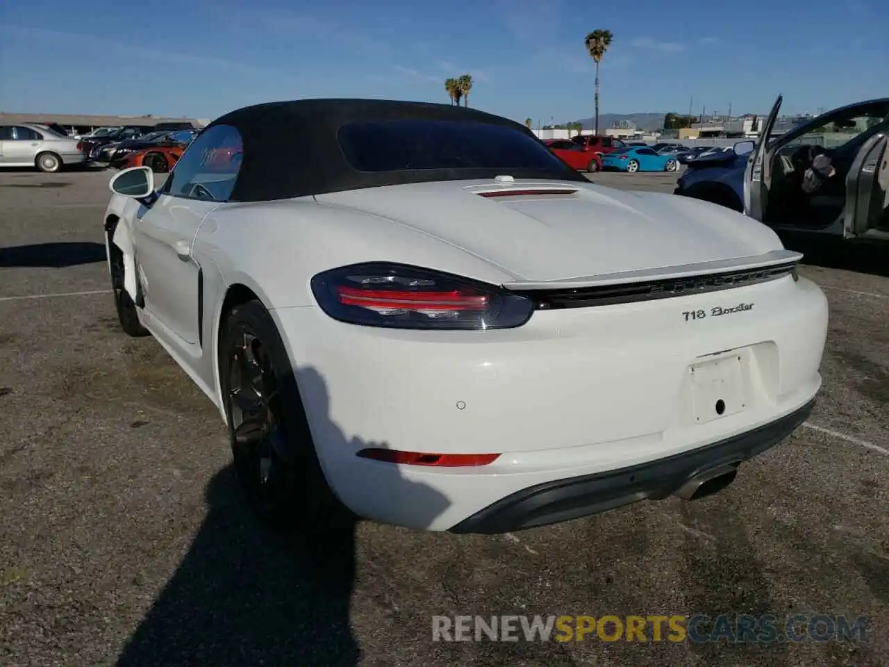 3 Photograph of a damaged car WP0CA2A80KS211409 PORSCHE BOXSTER 2019