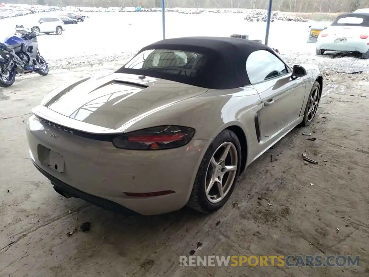 4 Фотография поврежденного автомобиля WP0CA2A81KS210155 PORSCHE BOXSTER 2019