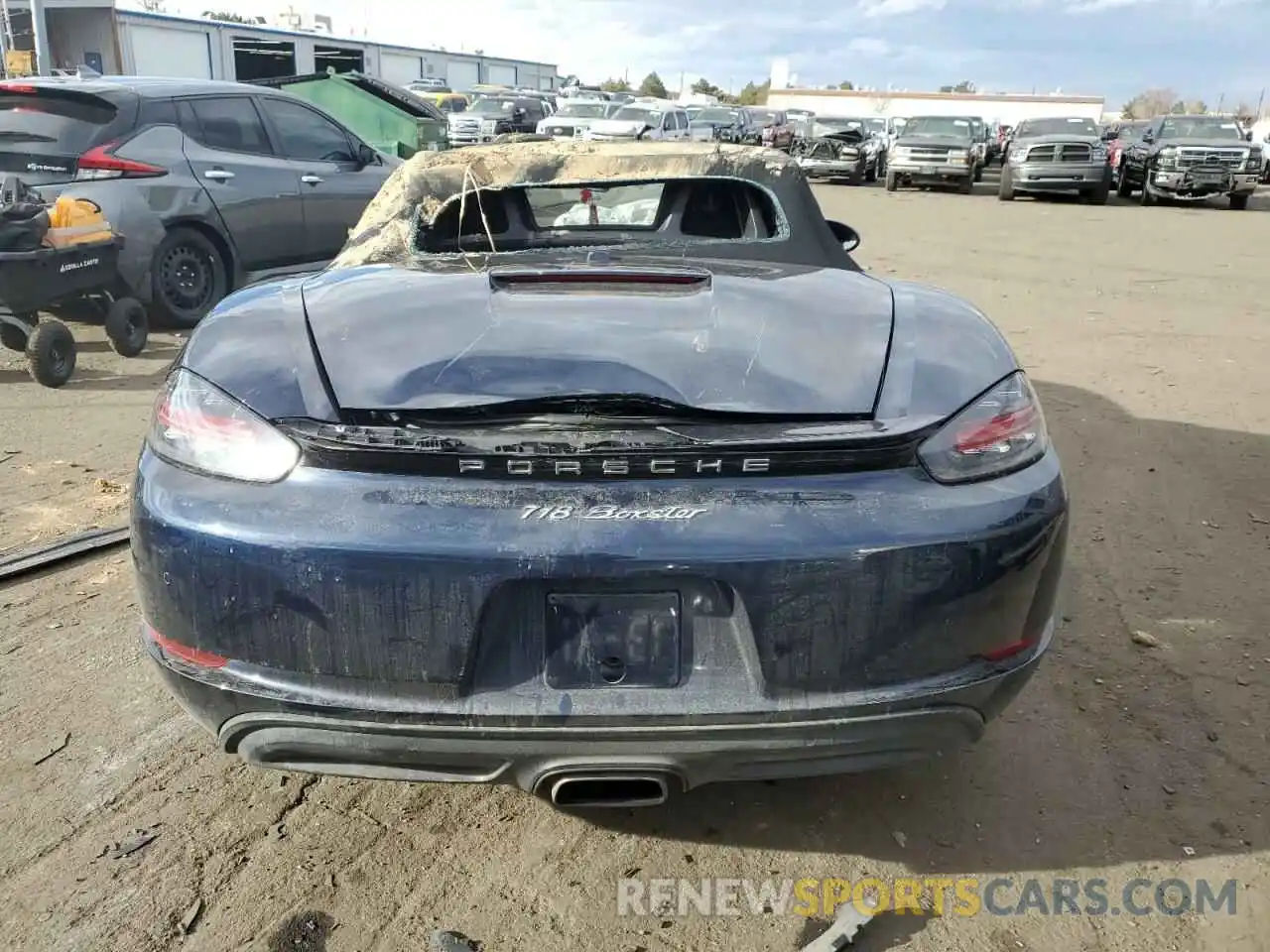 6 Photograph of a damaged car WP0CA2A82KS210732 PORSCHE BOXSTER 2019