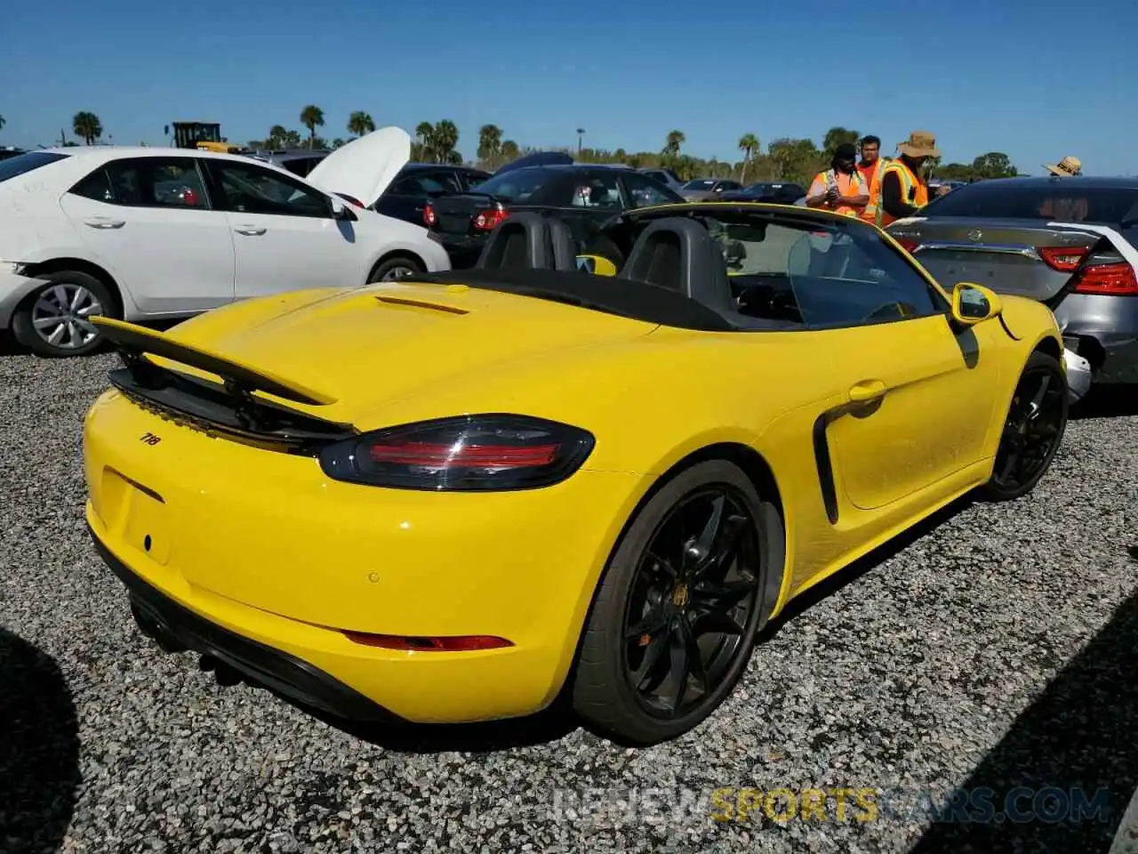 4 Фотография поврежденного автомобиля WP0CA2A83KS211050 PORSCHE BOXSTER 2019