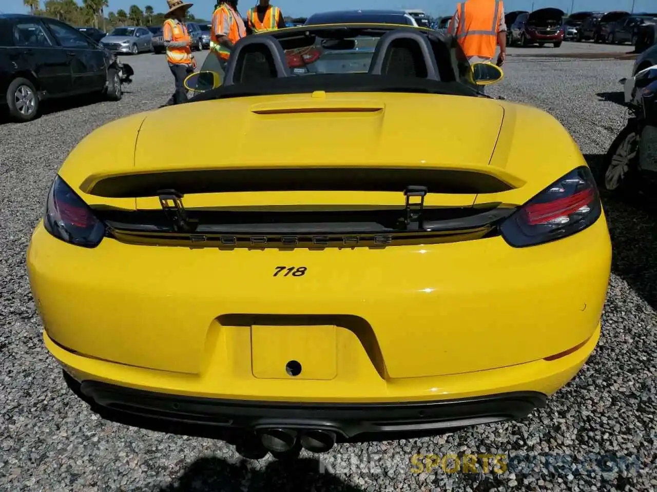 6 Фотография поврежденного автомобиля WP0CA2A83KS211050 PORSCHE BOXSTER 2019