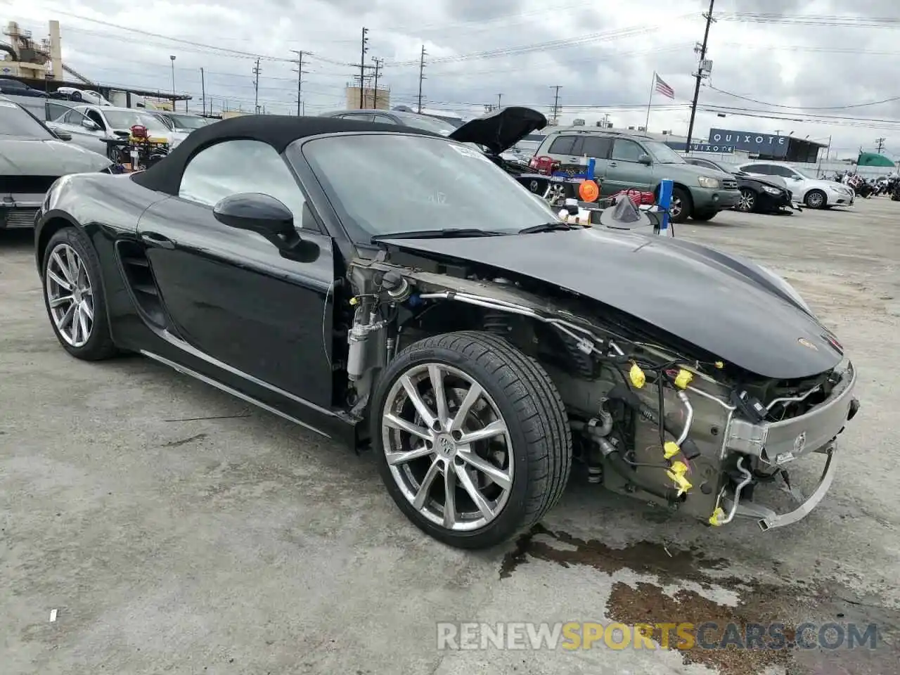 4 Фотография поврежденного автомобиля WP0CA2A84KS210778 PORSCHE BOXSTER 2019