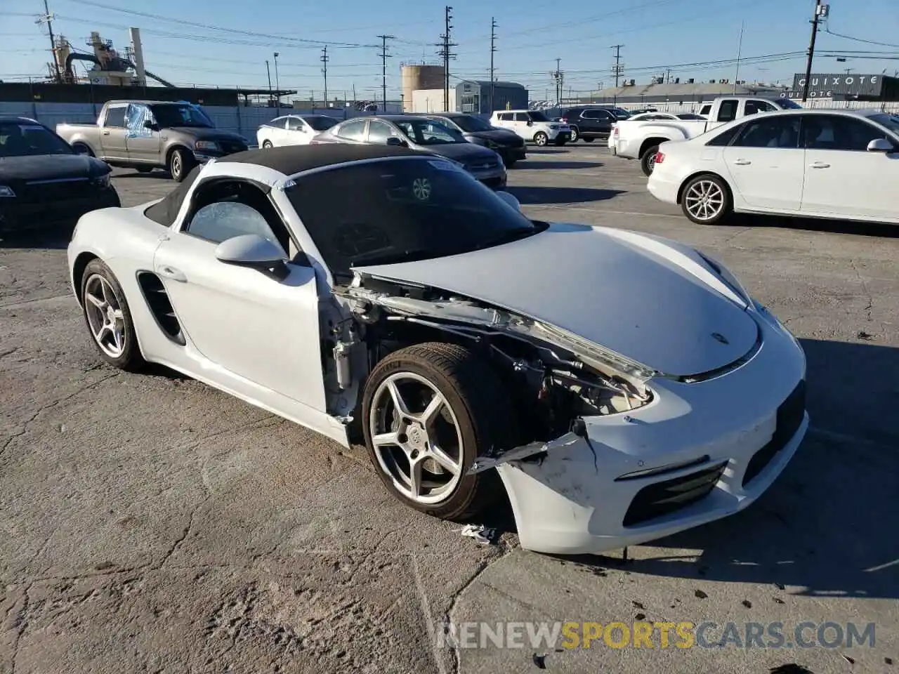 4 Photograph of a damaged car WP0CA2A85KS210451 PORSCHE BOXSTER 2019