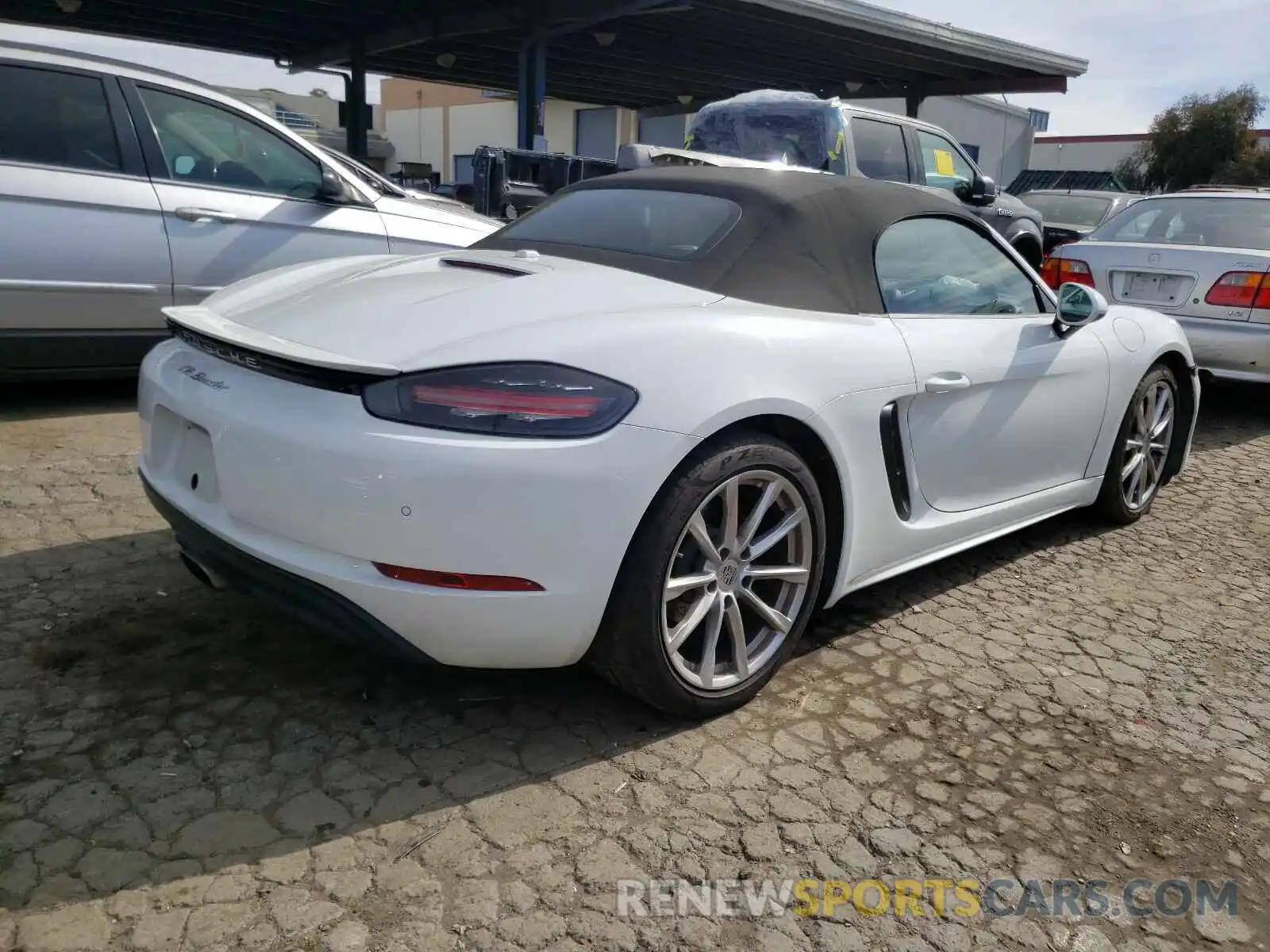 4 Photograph of a damaged car WP0CA2A88KS210251 PORSCHE BOXSTER 2019