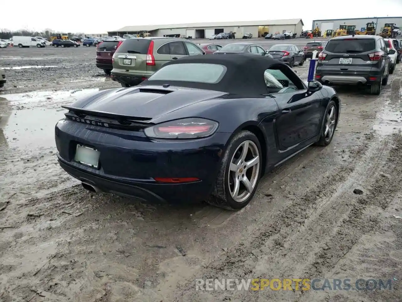 4 Photograph of a damaged car WP0CA2A88KS211450 PORSCHE BOXSTER 2019