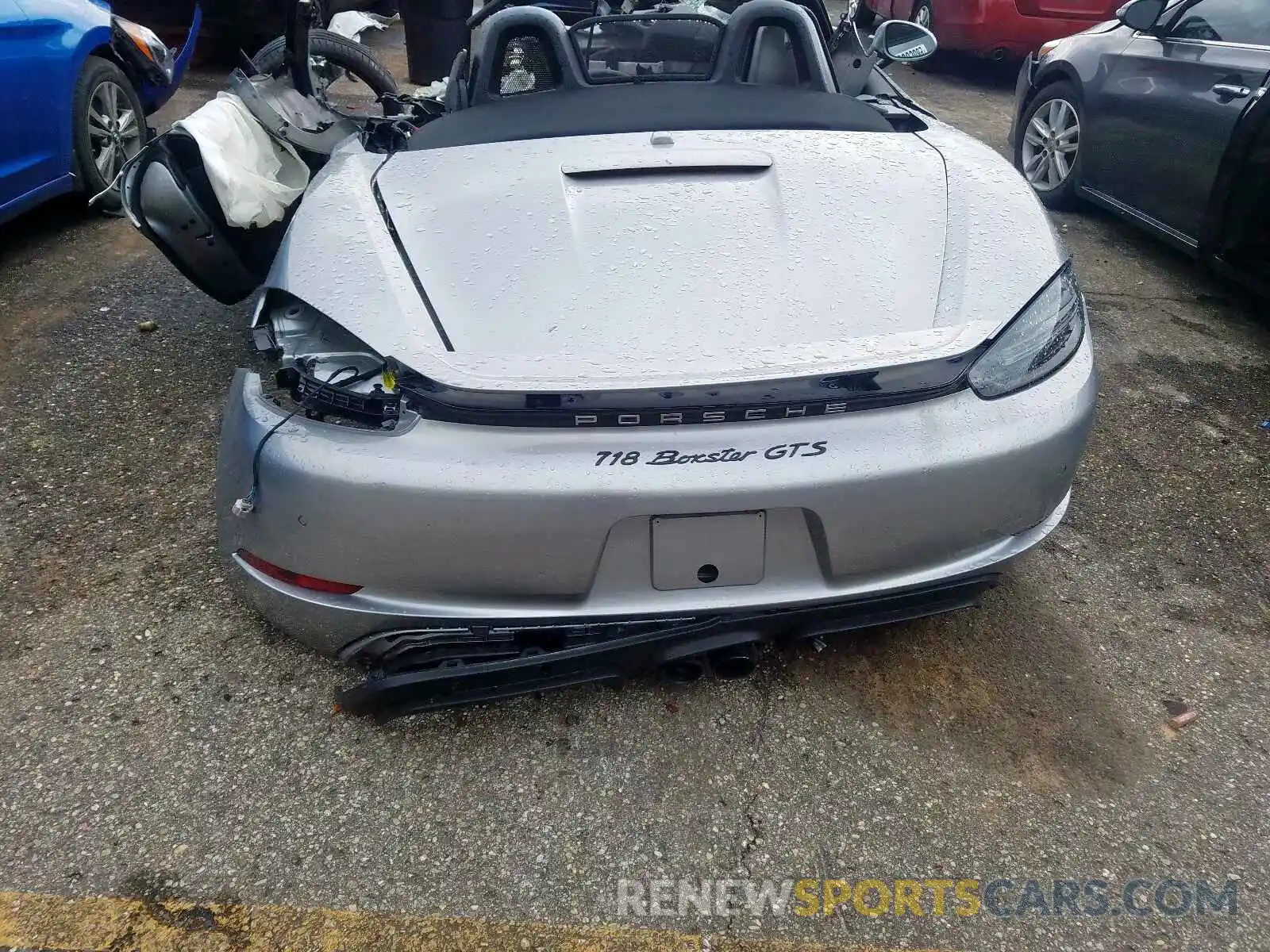 7 Photograph of a damaged car WP0CB2A80KS228174 PORSCHE BOXSTER 2019