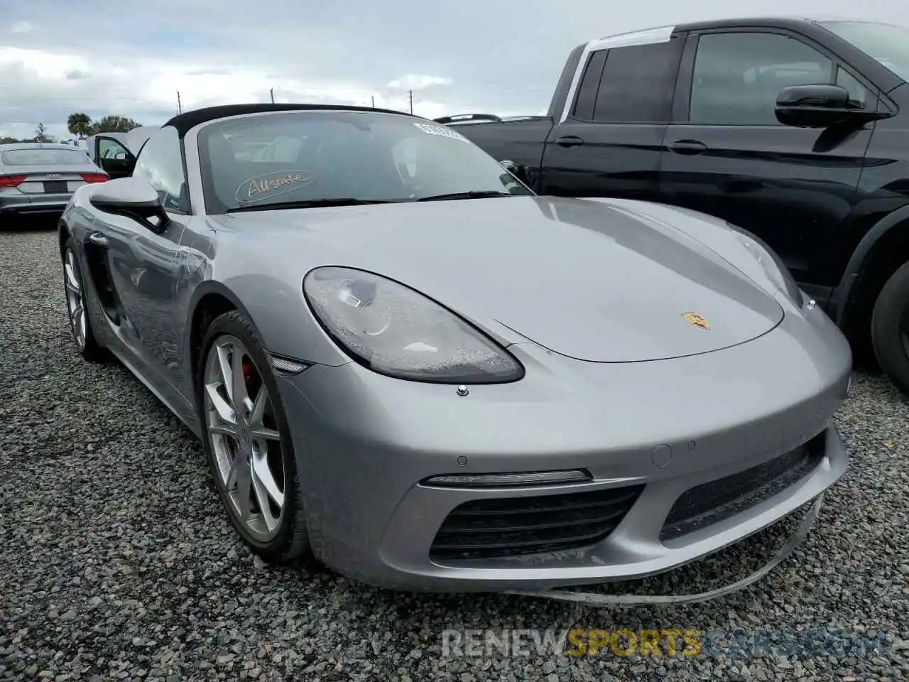 1 Фотография поврежденного автомобиля WP0CB2A81KS228099 PORSCHE BOXSTER 2019