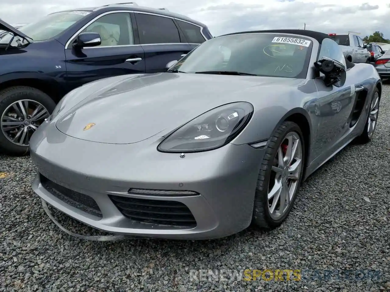 2 Фотография поврежденного автомобиля WP0CB2A81KS228099 PORSCHE BOXSTER 2019