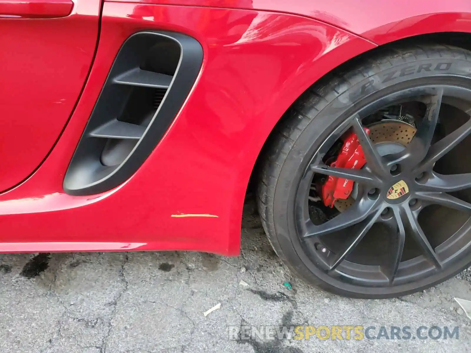 9 Photograph of a damaged car WP0CB2A86KS228308 PORSCHE BOXSTER 2019