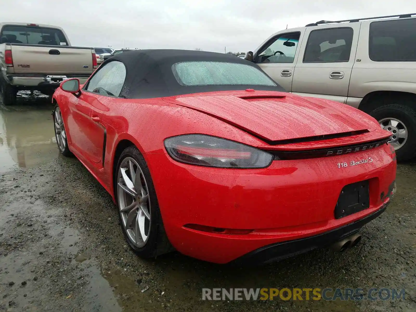 3 Фотография поврежденного автомобиля WP0CB2A88KS228388 PORSCHE BOXSTER 2019