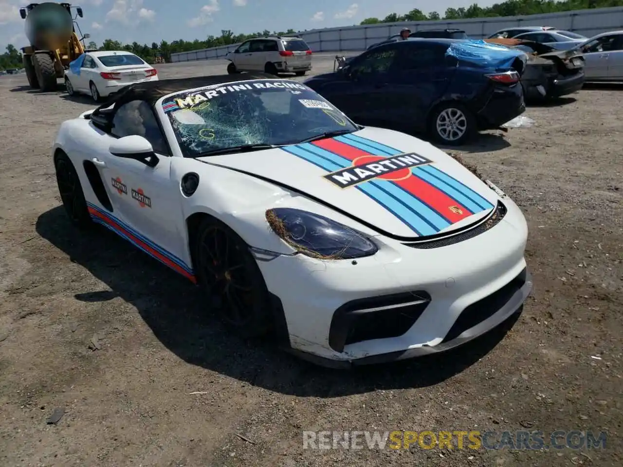 1 Photograph of a damaged car WP0CC2A81LS240171 PORSCHE BOXSTER 2020