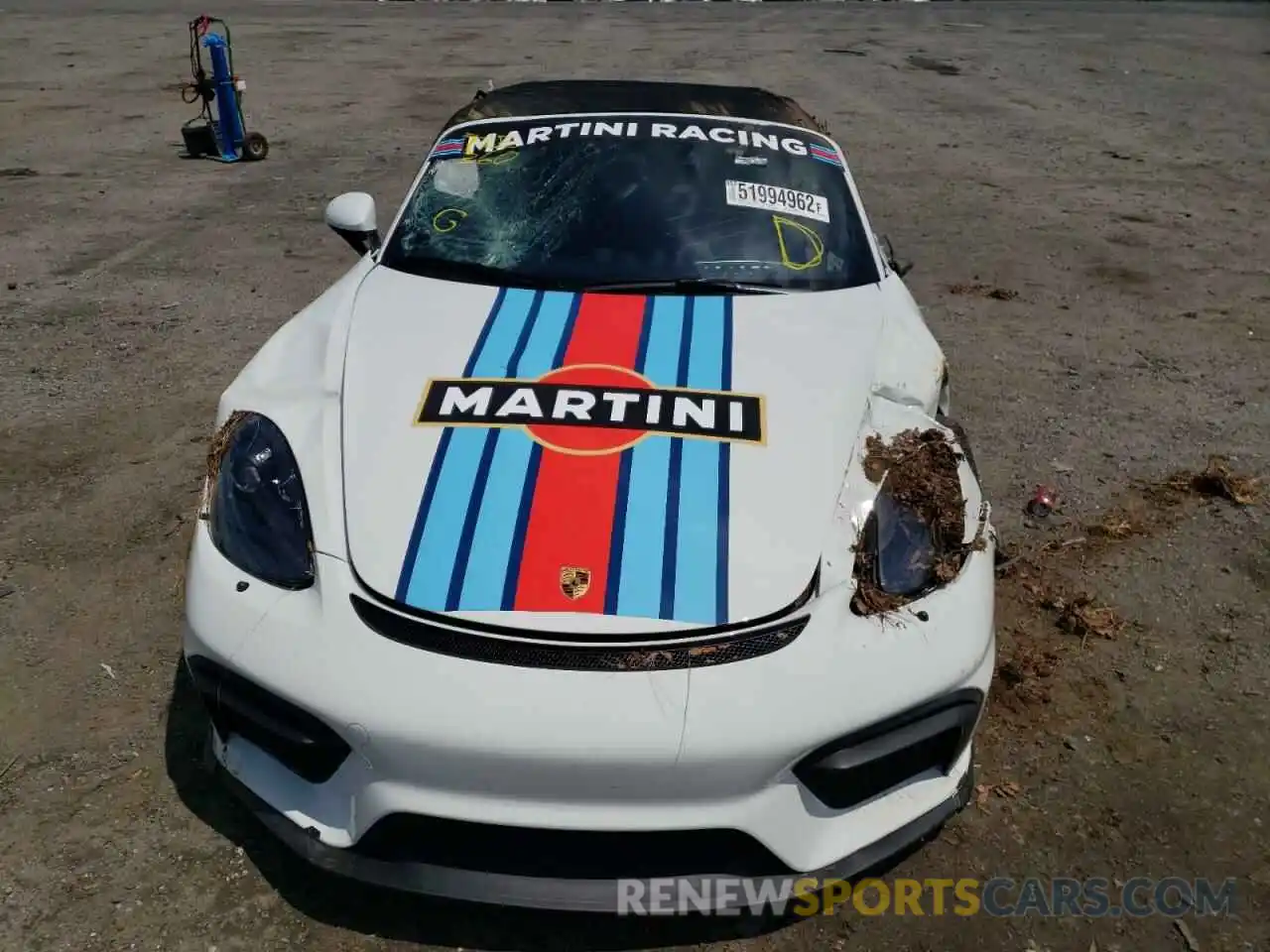 9 Photograph of a damaged car WP0CC2A81LS240171 PORSCHE BOXSTER 2020