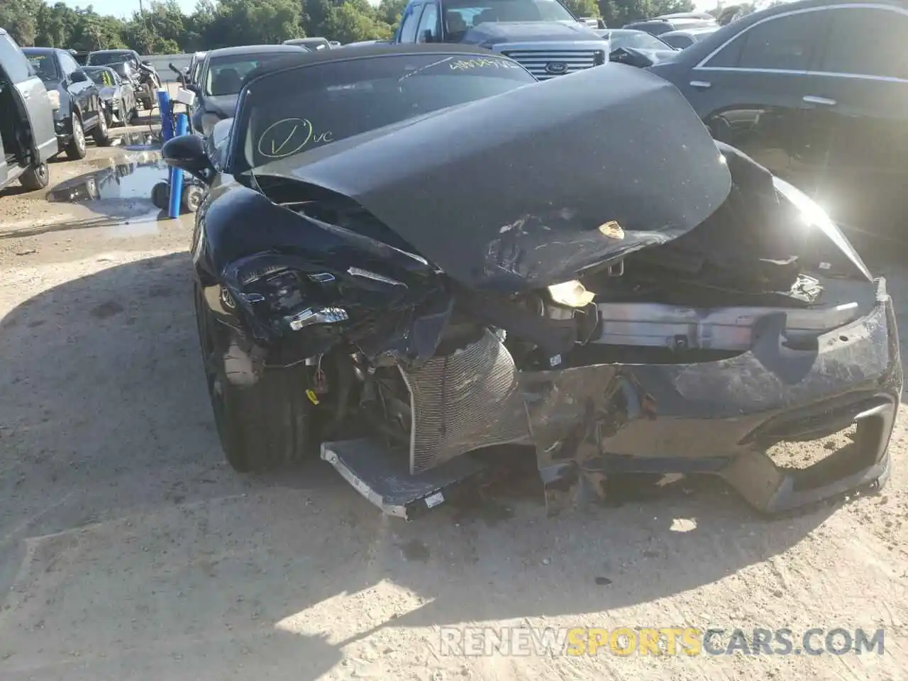 9 Photograph of a damaged car WP0CC2A87LS240286 PORSCHE BOXSTER 2020