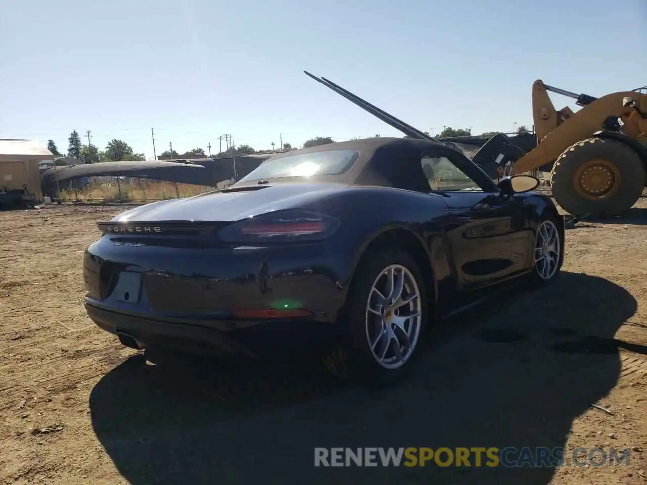 4 Photograph of a damaged car WP0CA2A82MS210457 PORSCHE BOXSTER 2021